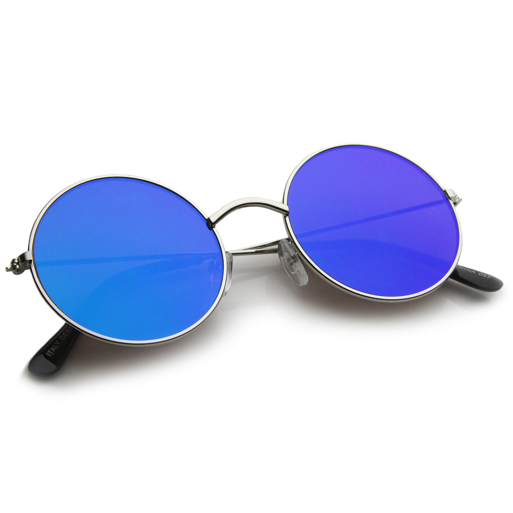 Silver / Green Mirror