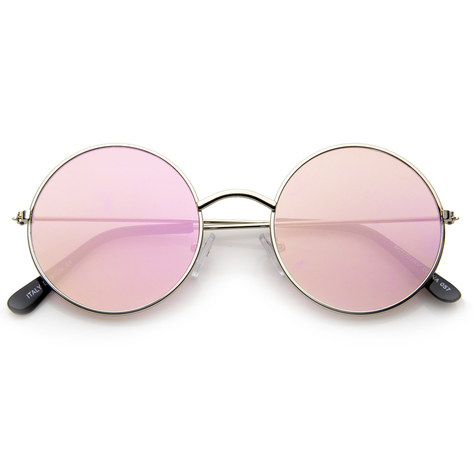 Silver / Pink Mirror