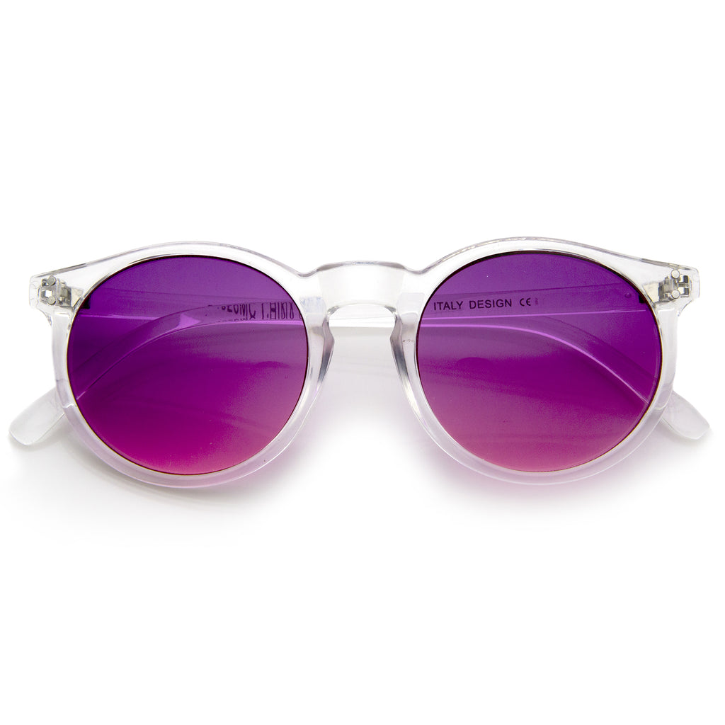 Clear / Magenta