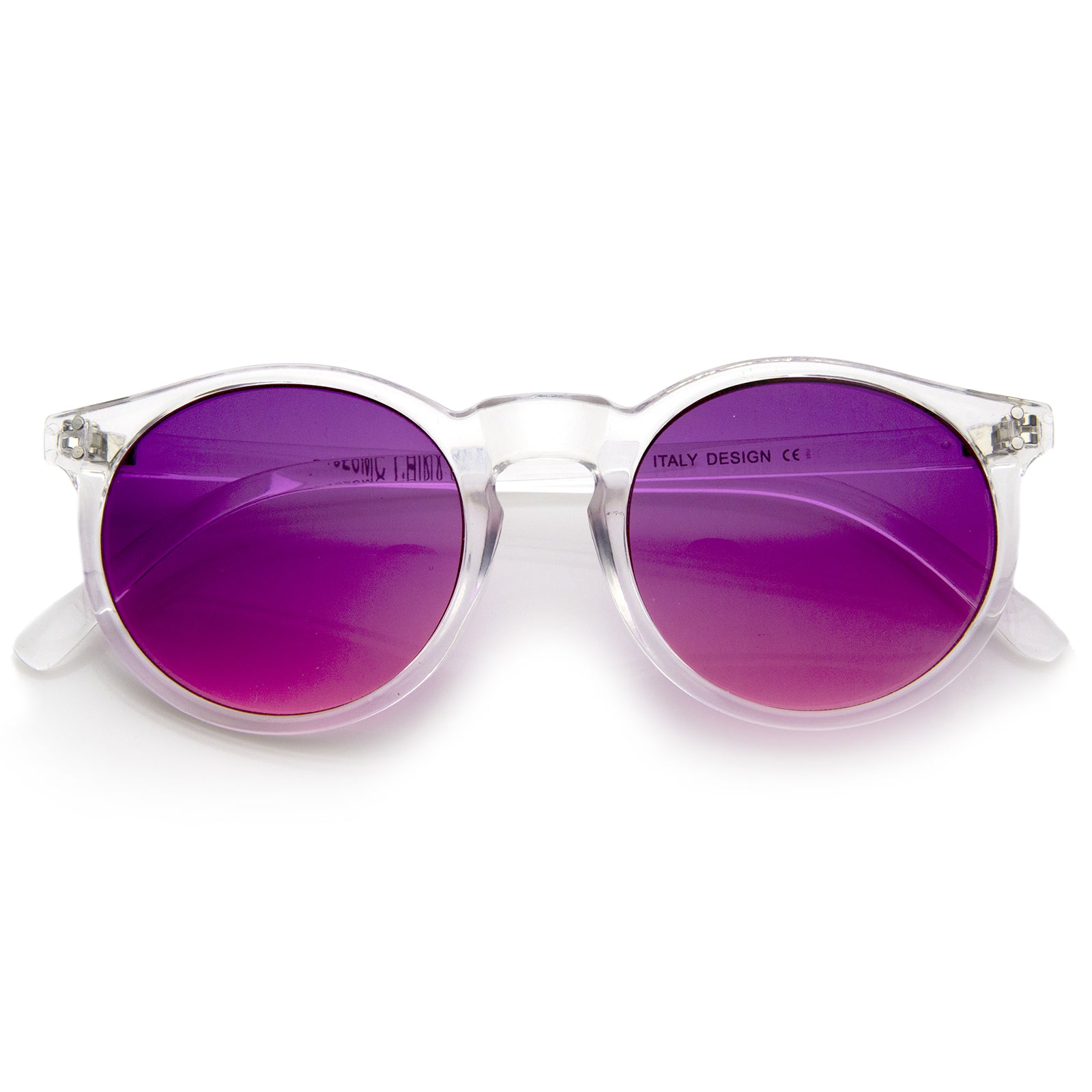 Clear / Magenta