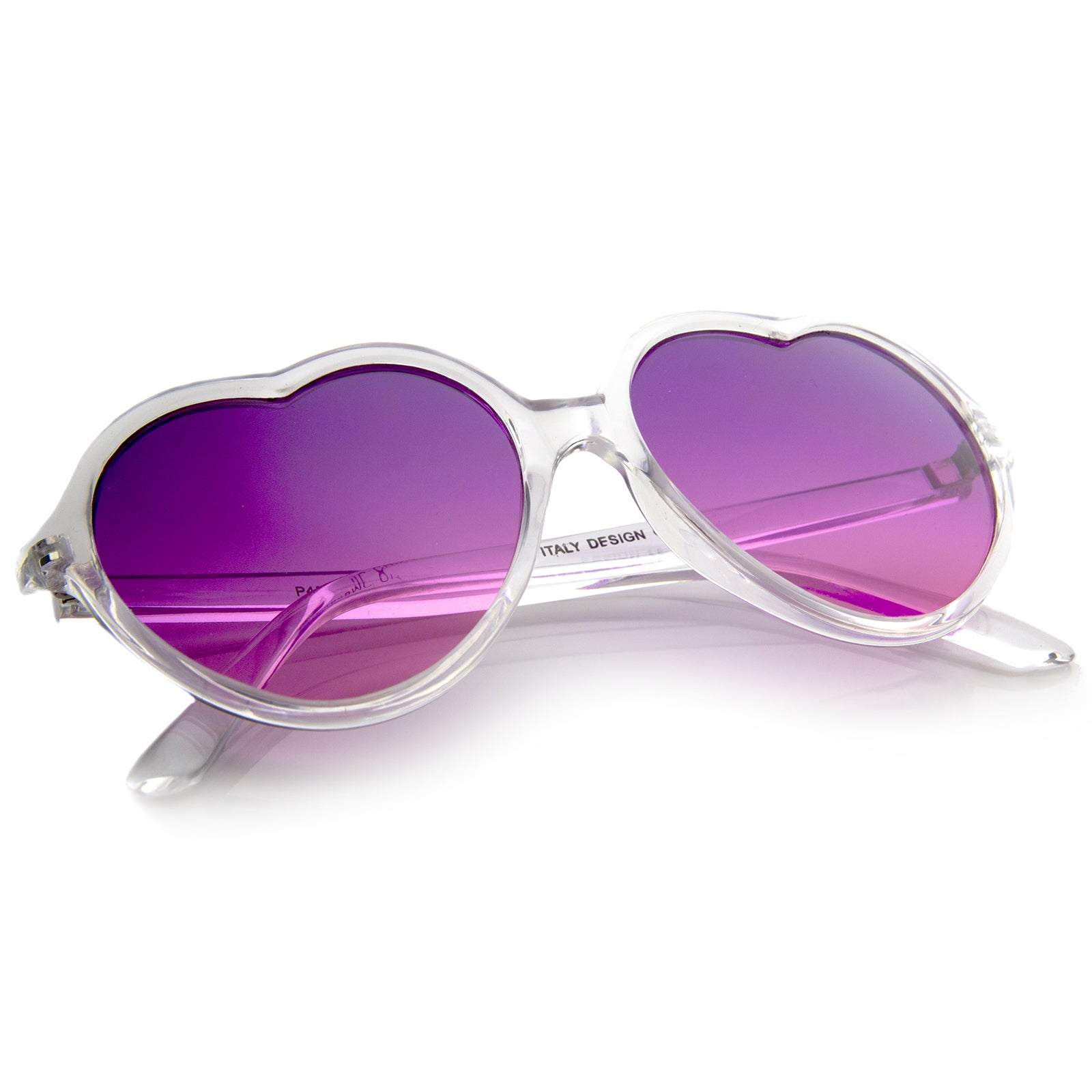 Clear / Magenta