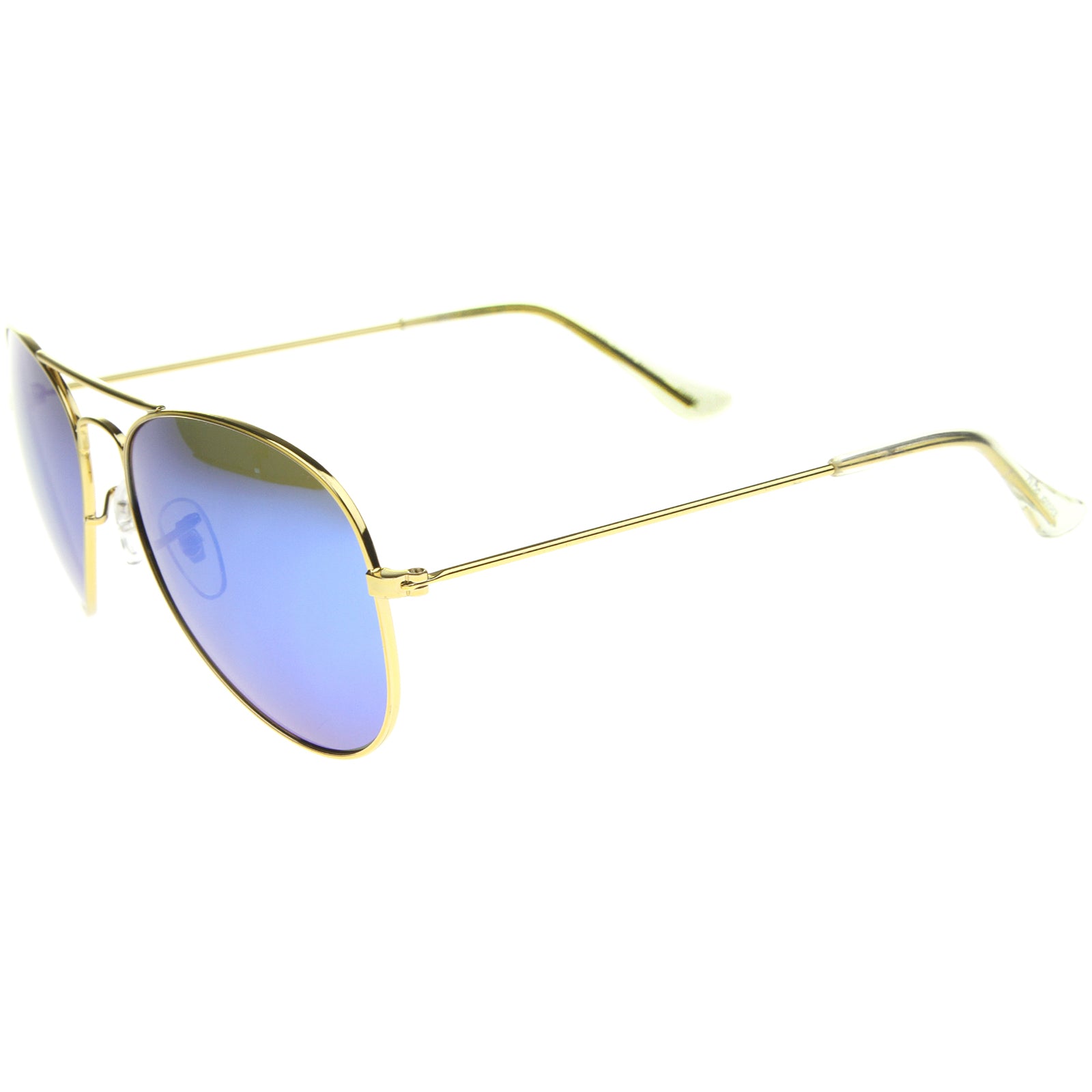 Buy IFLASH Unisex Metal Frame Aviator Stylish Sunglass, 100% UV Protected, Men & Women