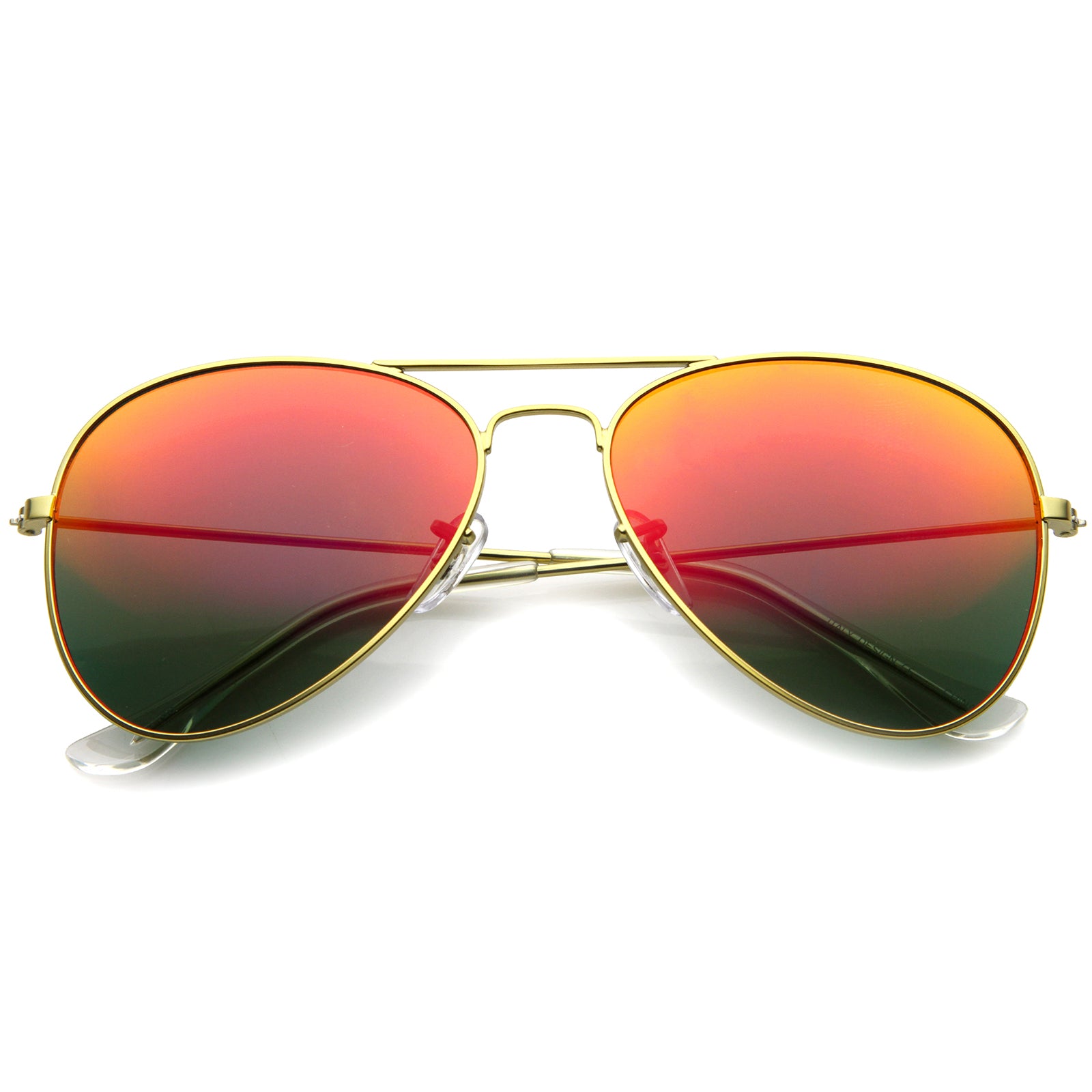 Gold / Red Mirror