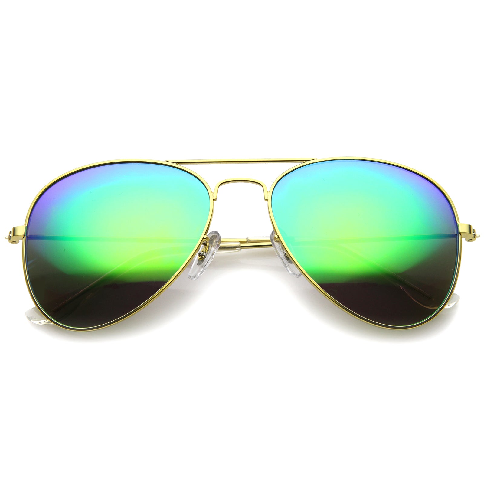 Gold / Green Mirror