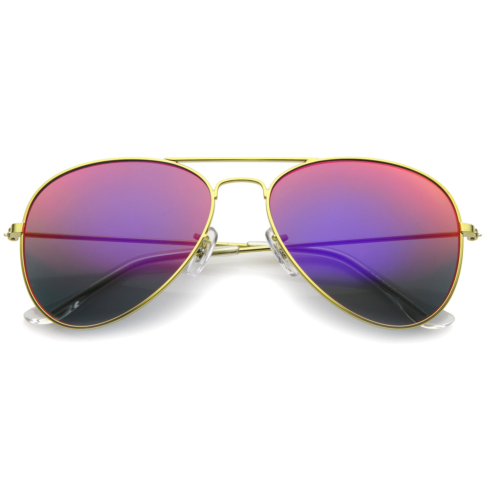 Gold / Red-Violet Mirror