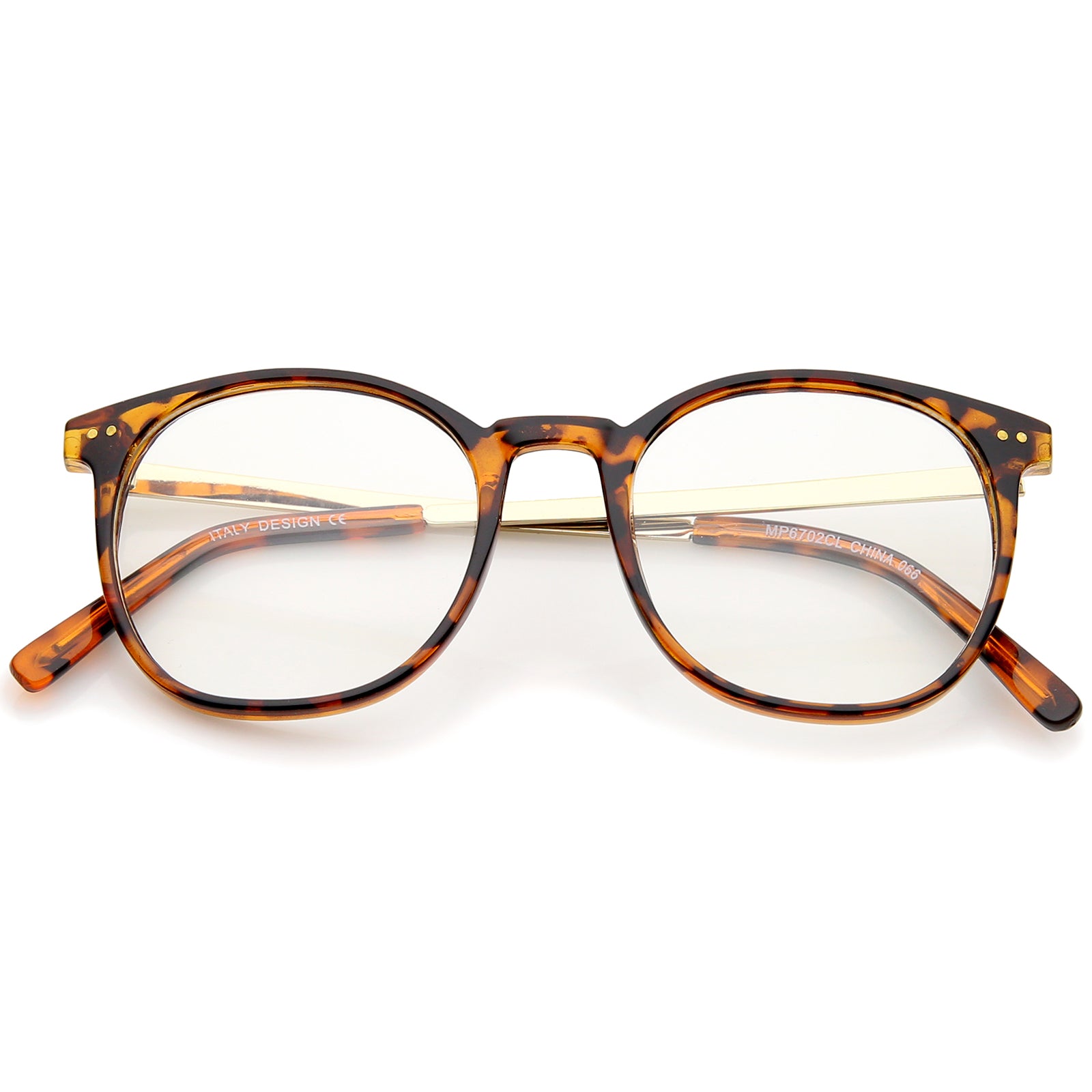 Tortoise-Gold / Clear