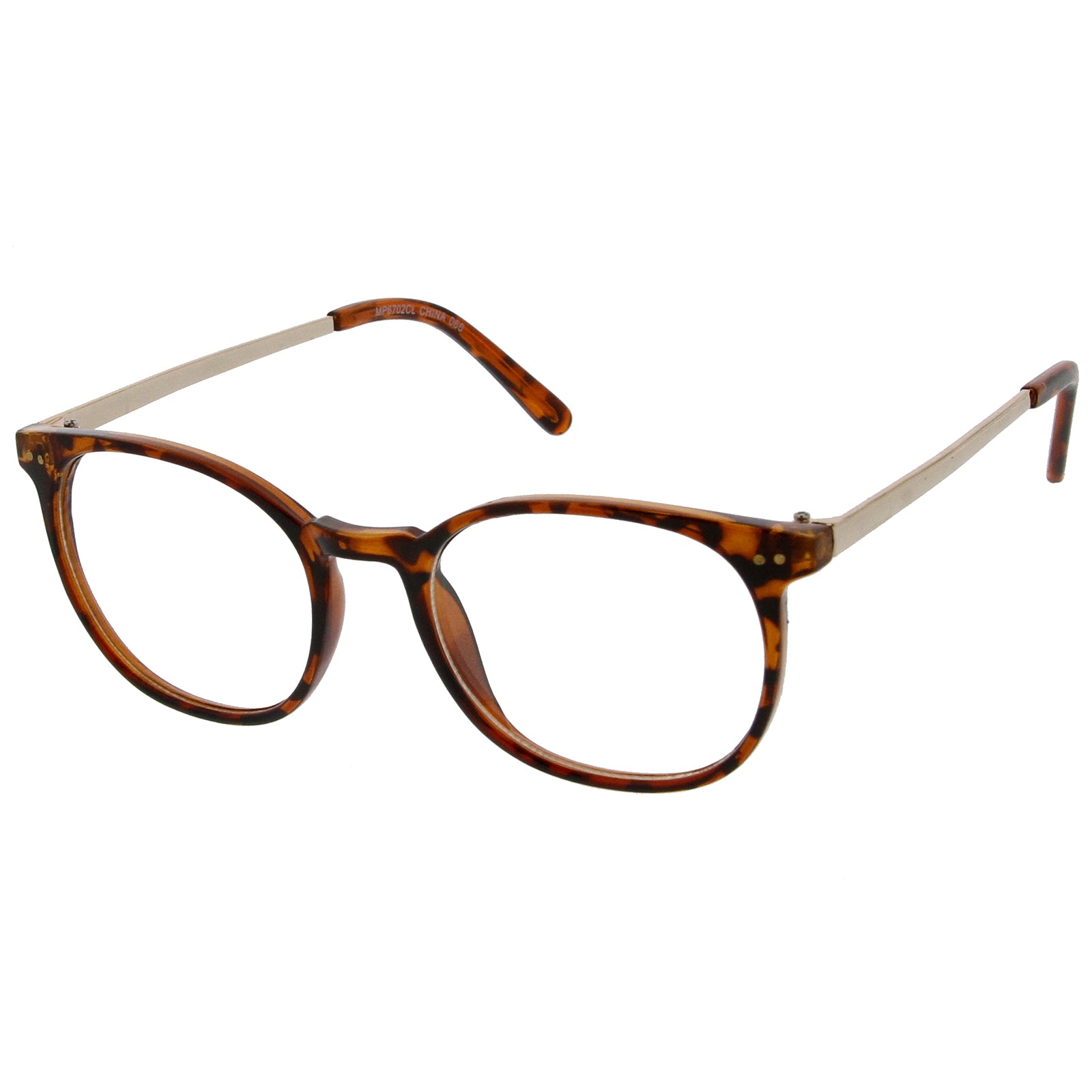 Tortoise-Gold / Clear