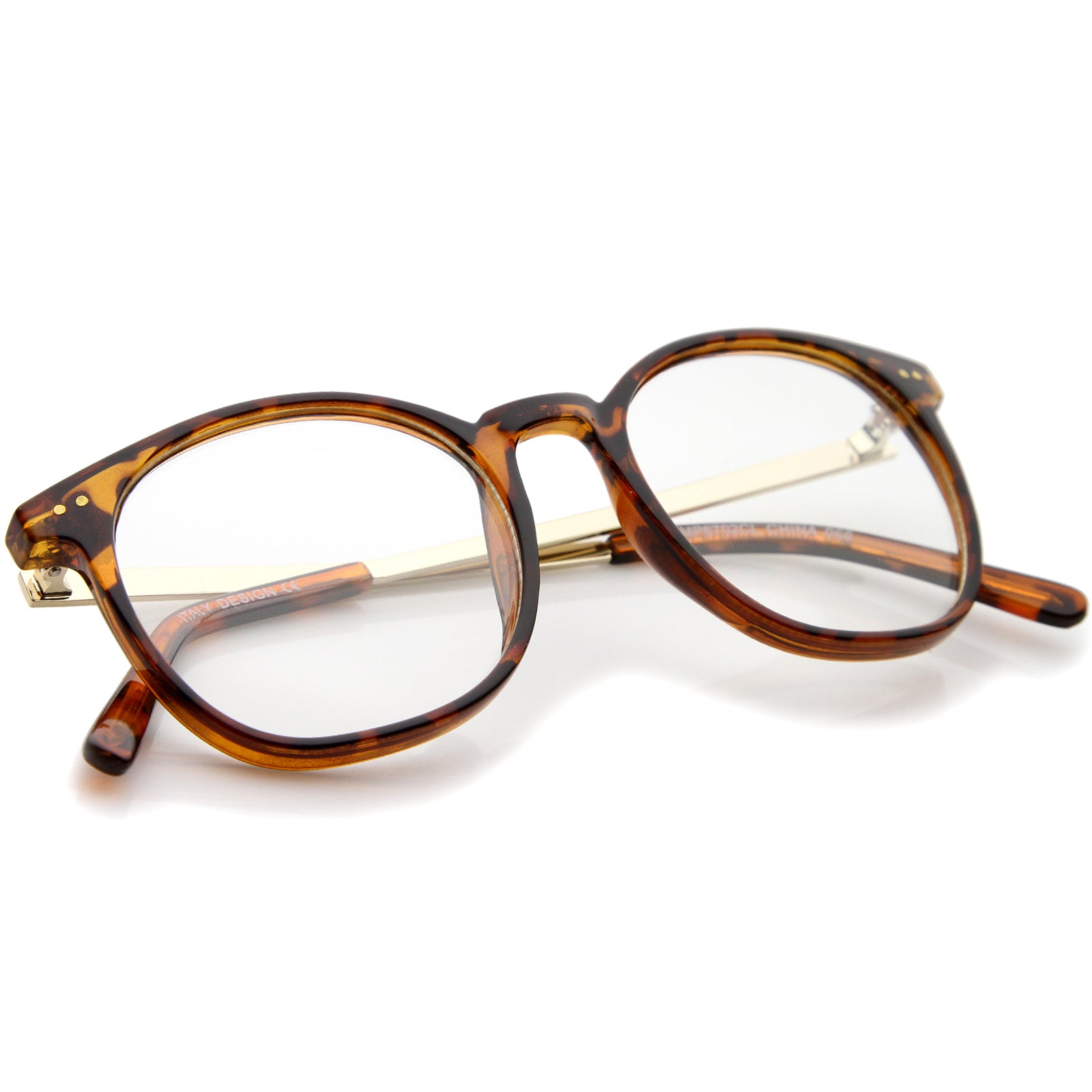 Tortoise-Gold / Clear