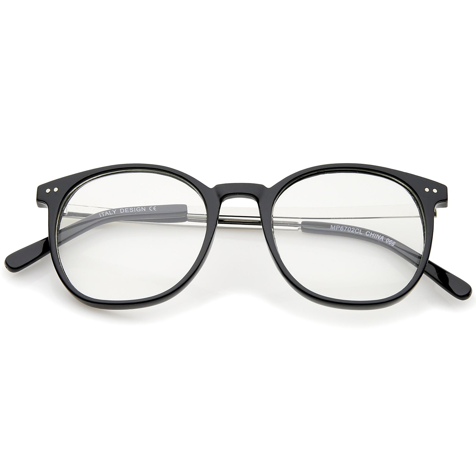 Black-Silver / Clear