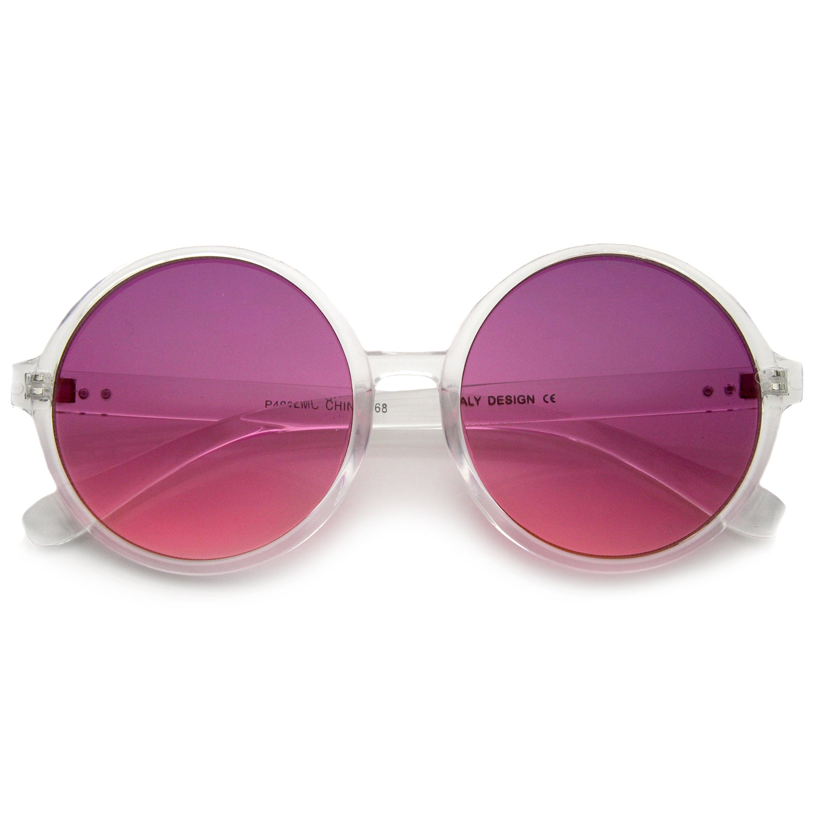 Clear / Purple-Pink Gradient