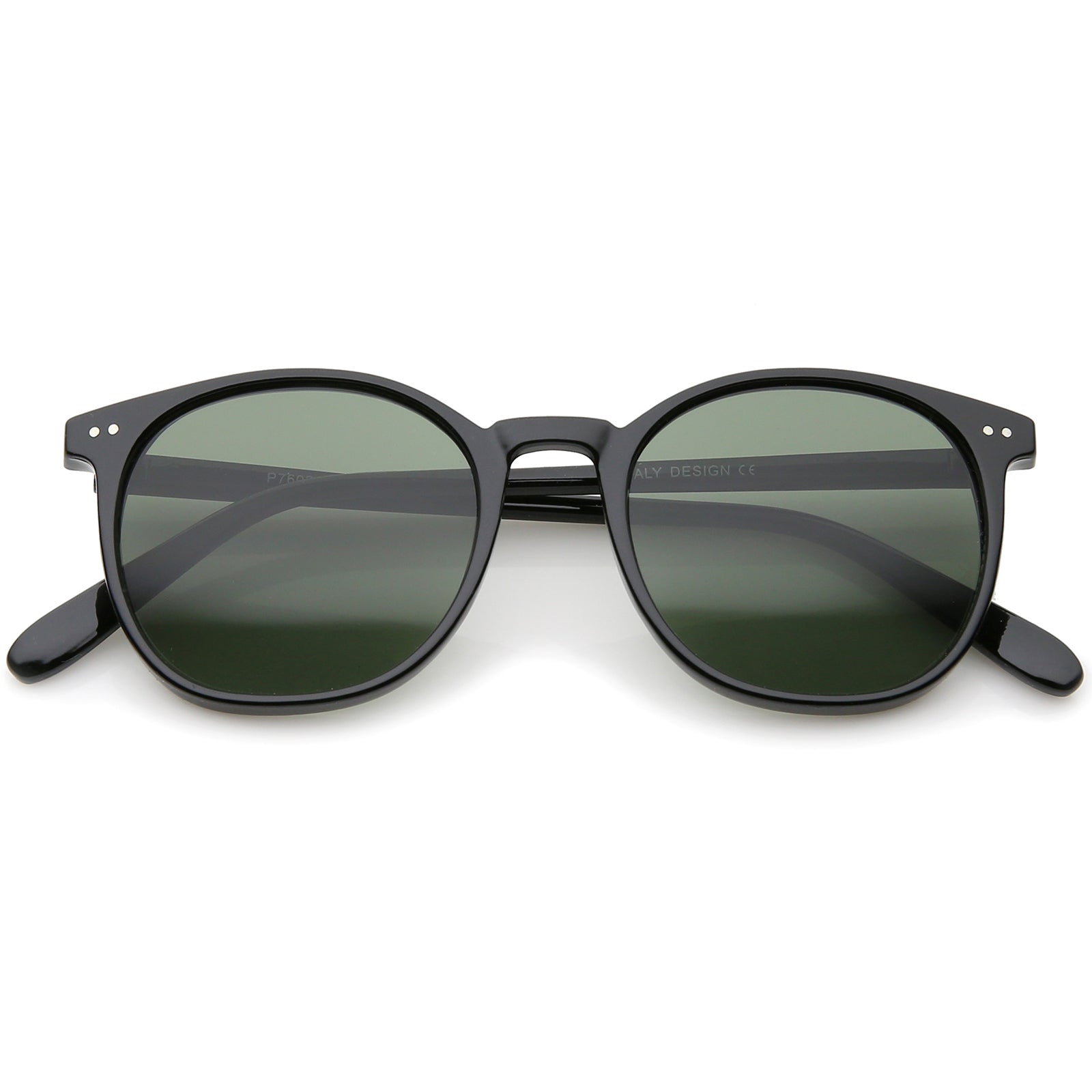 Shiny Black / Green