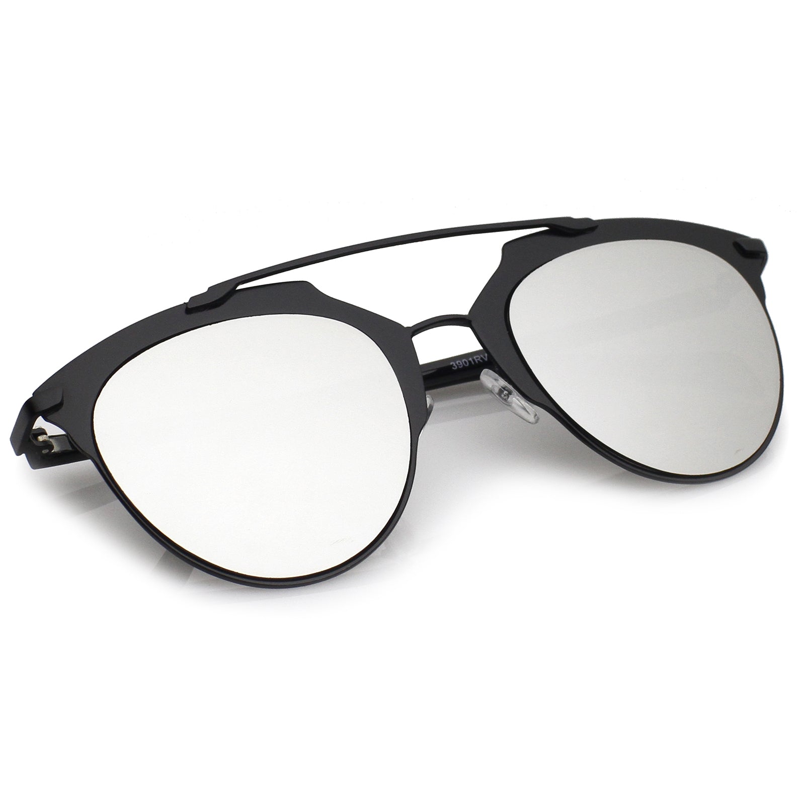Black / Silver Mirror