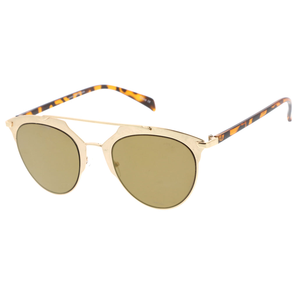Gold-Tortoise / Gold Mirror