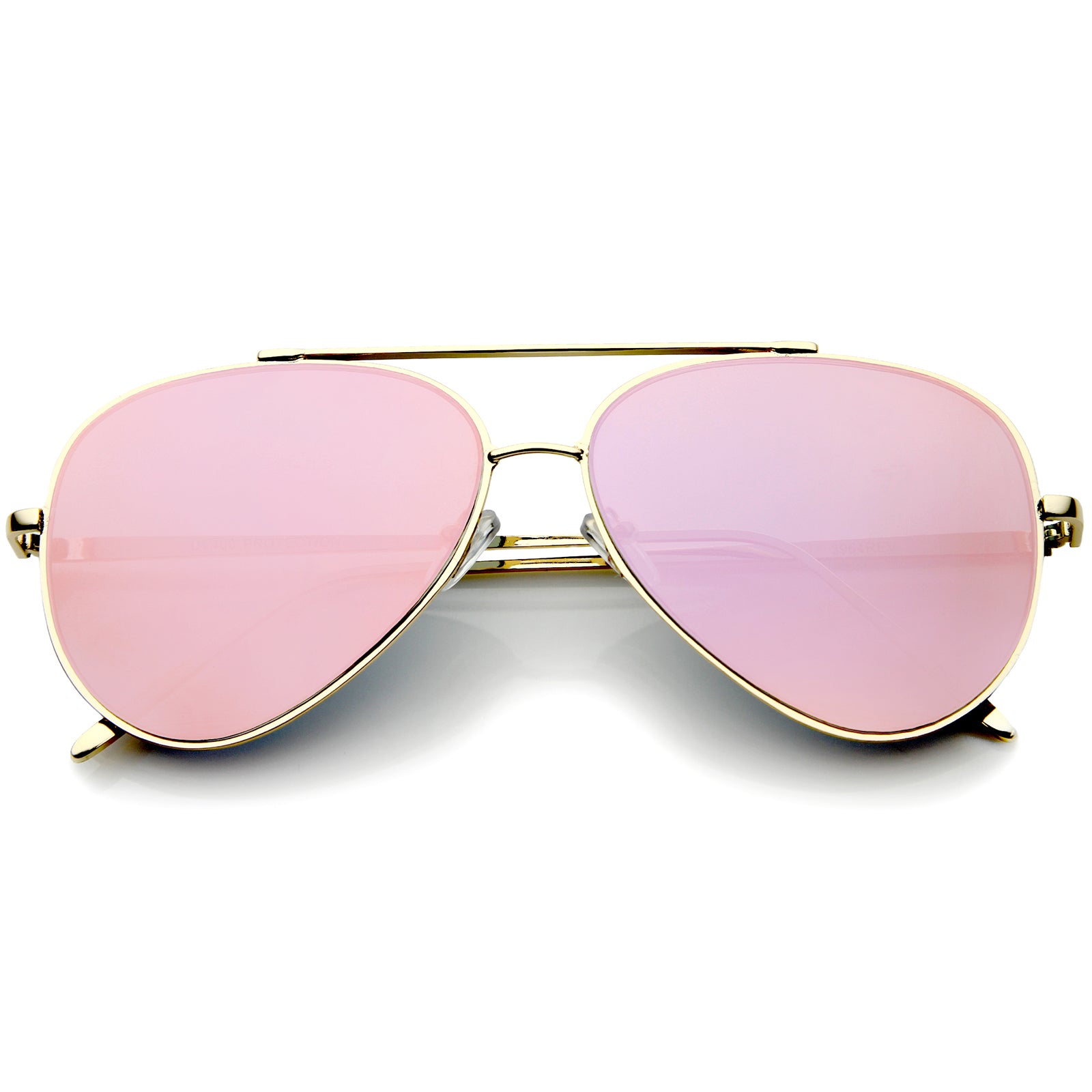 9782 Aviator Sunglasses Black on Pink | Cutler and Gross