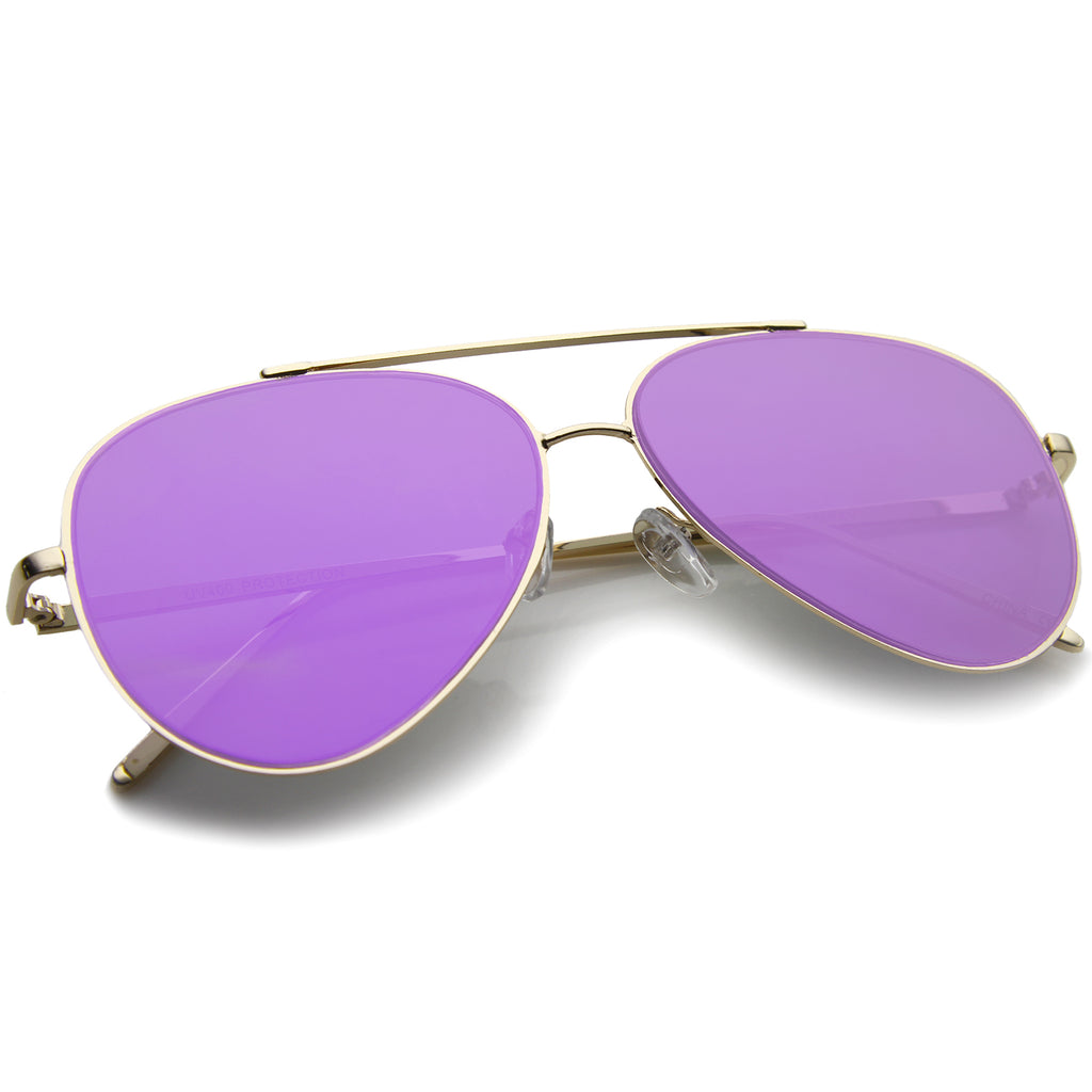 Gold / Purple Mirror
