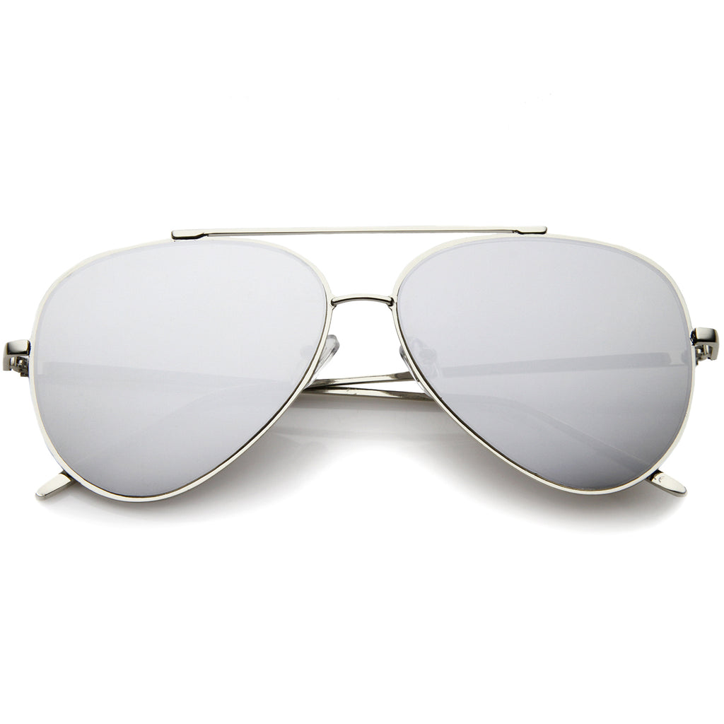 3-Pack | Metal Silver Mirror Flat Lens Set