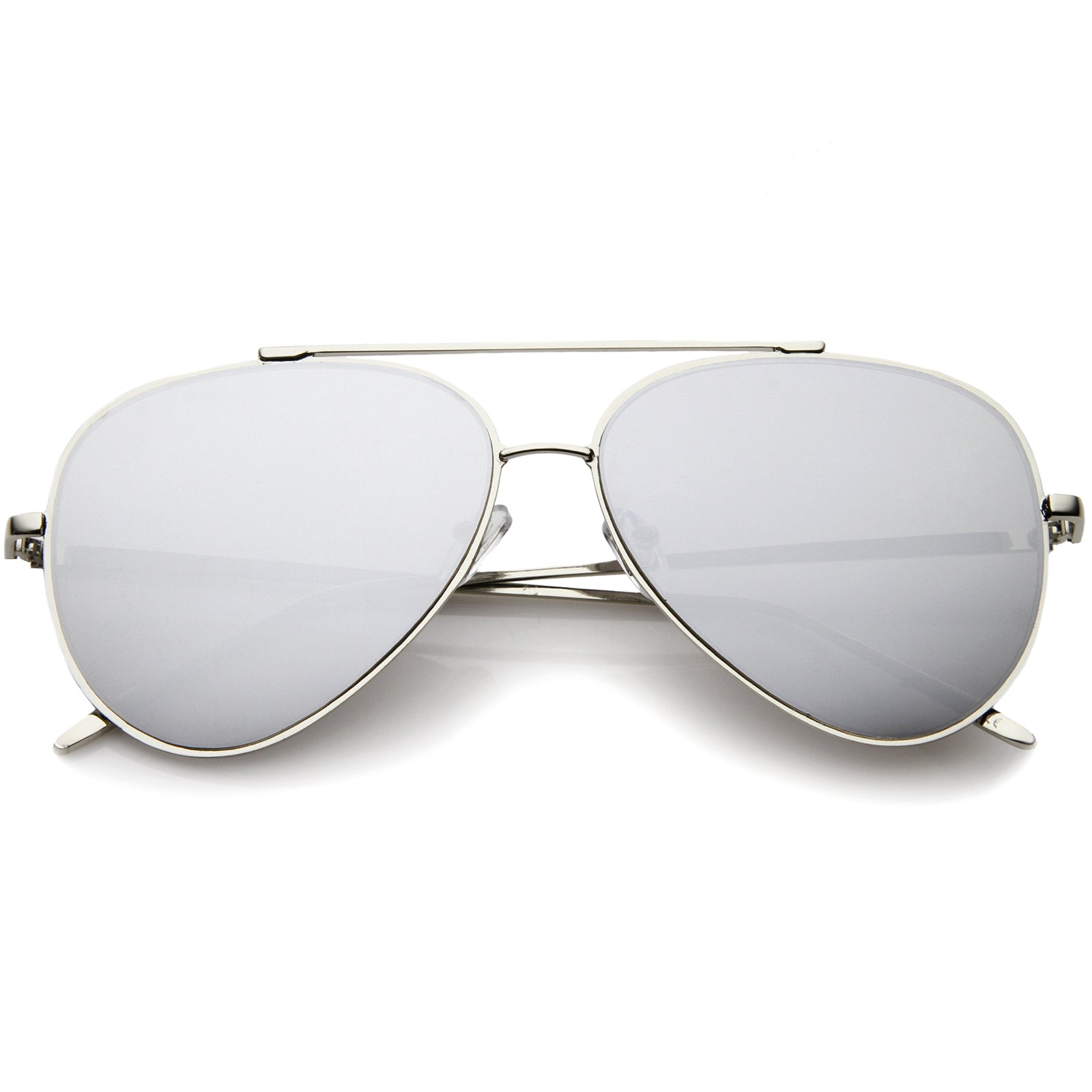 3-Pack | Metal Silver Mirror Flat Lens Set