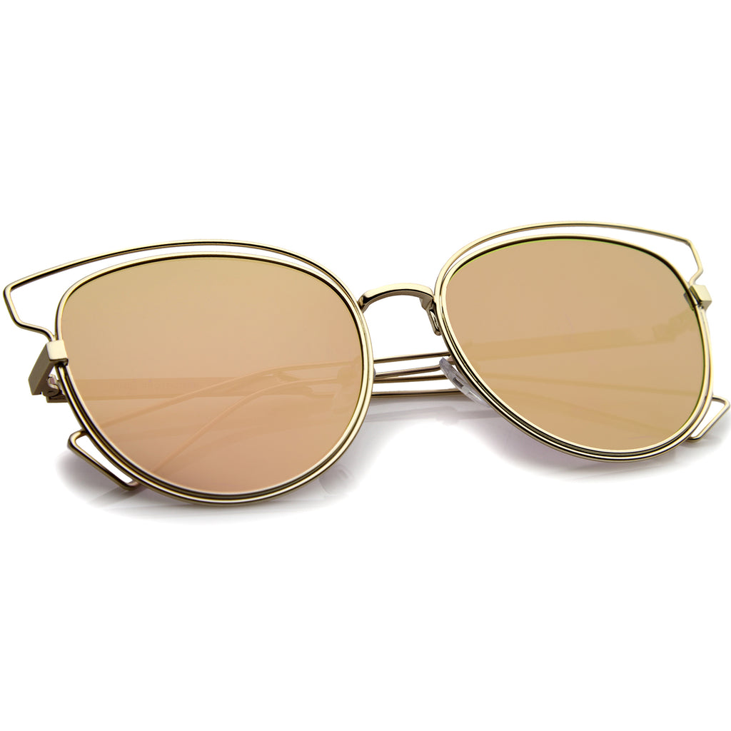 Gold / Pink Mirror
