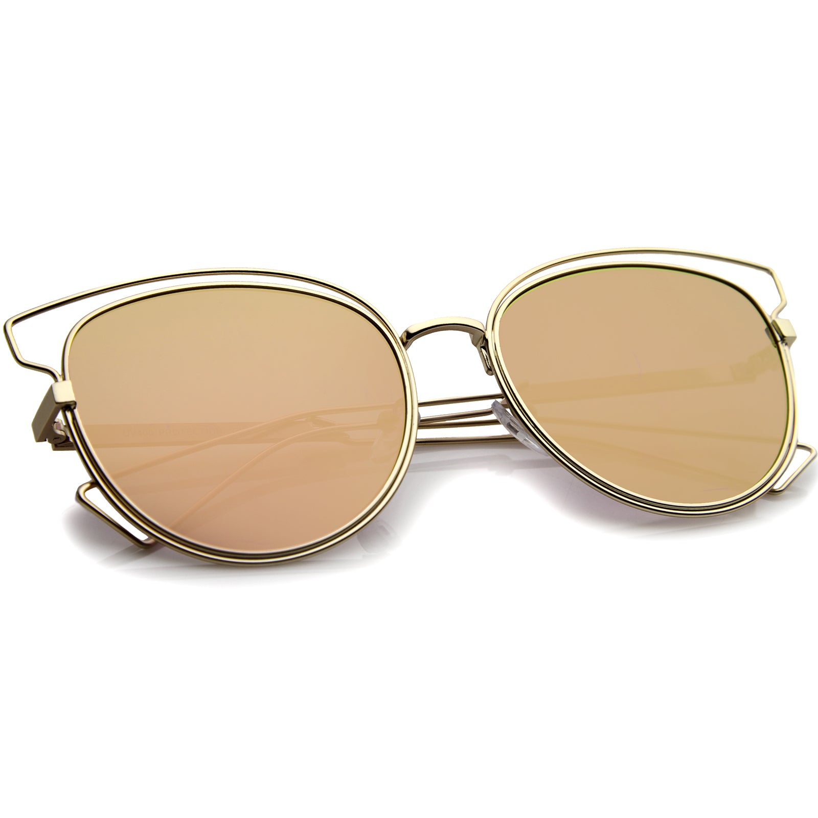 Gold / Pink Mirror