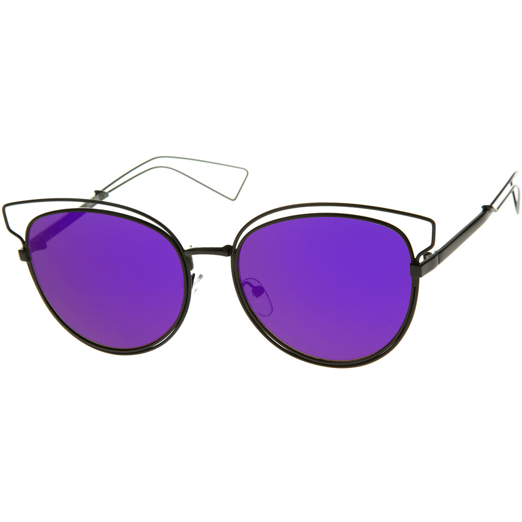 Black / Purple Mirror