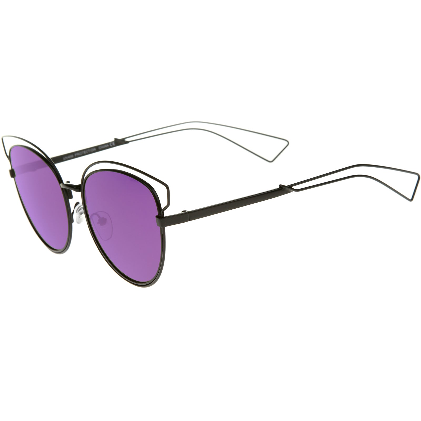 Black / Purple Mirror