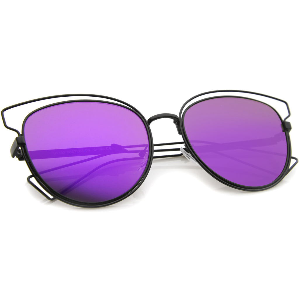 Black / Purple Mirror