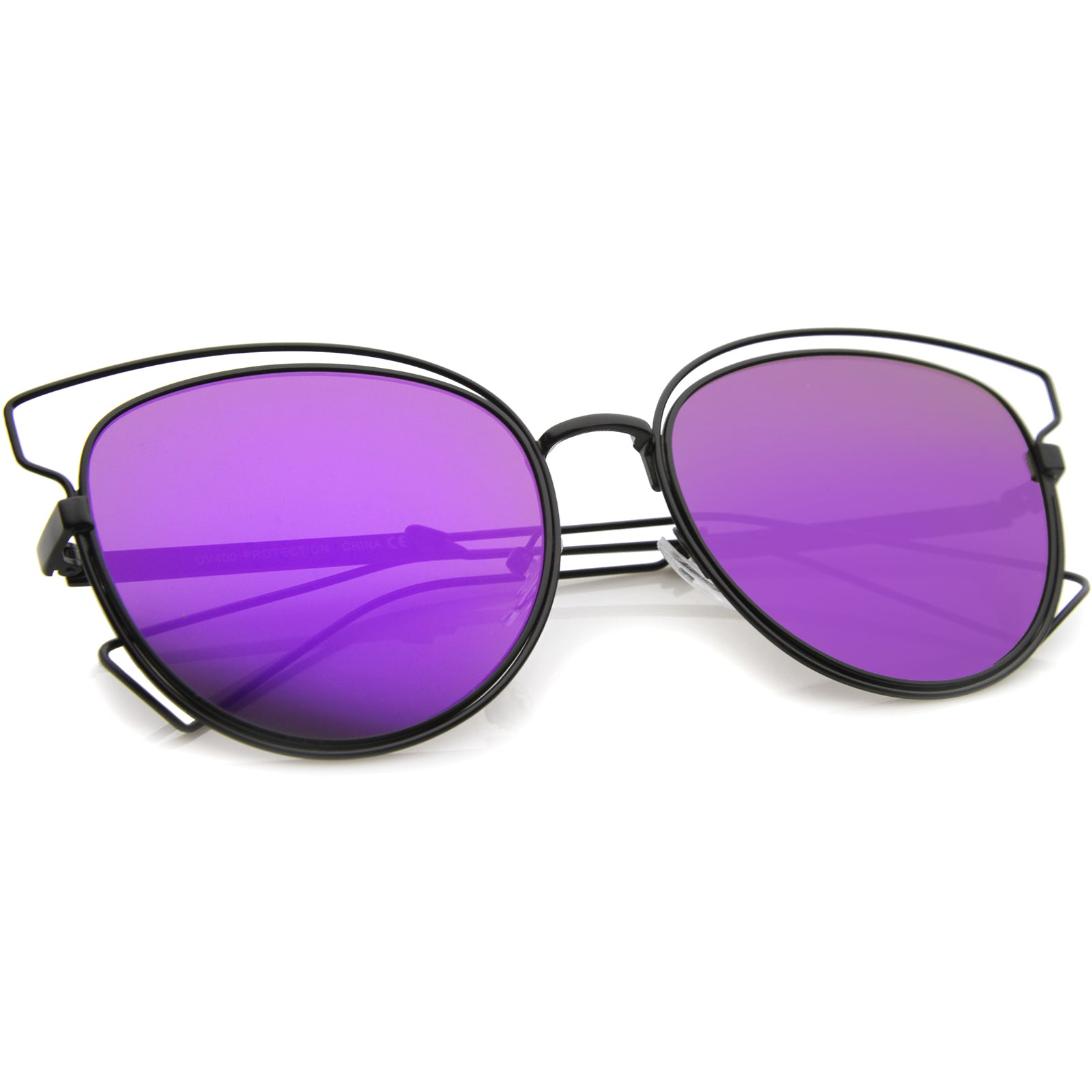 Black / Purple Mirror