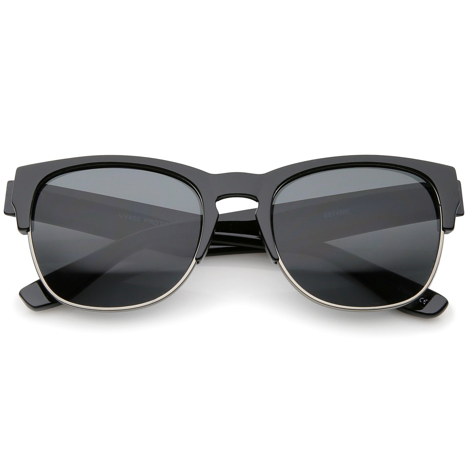 Shiny Black-Silver / Smoke