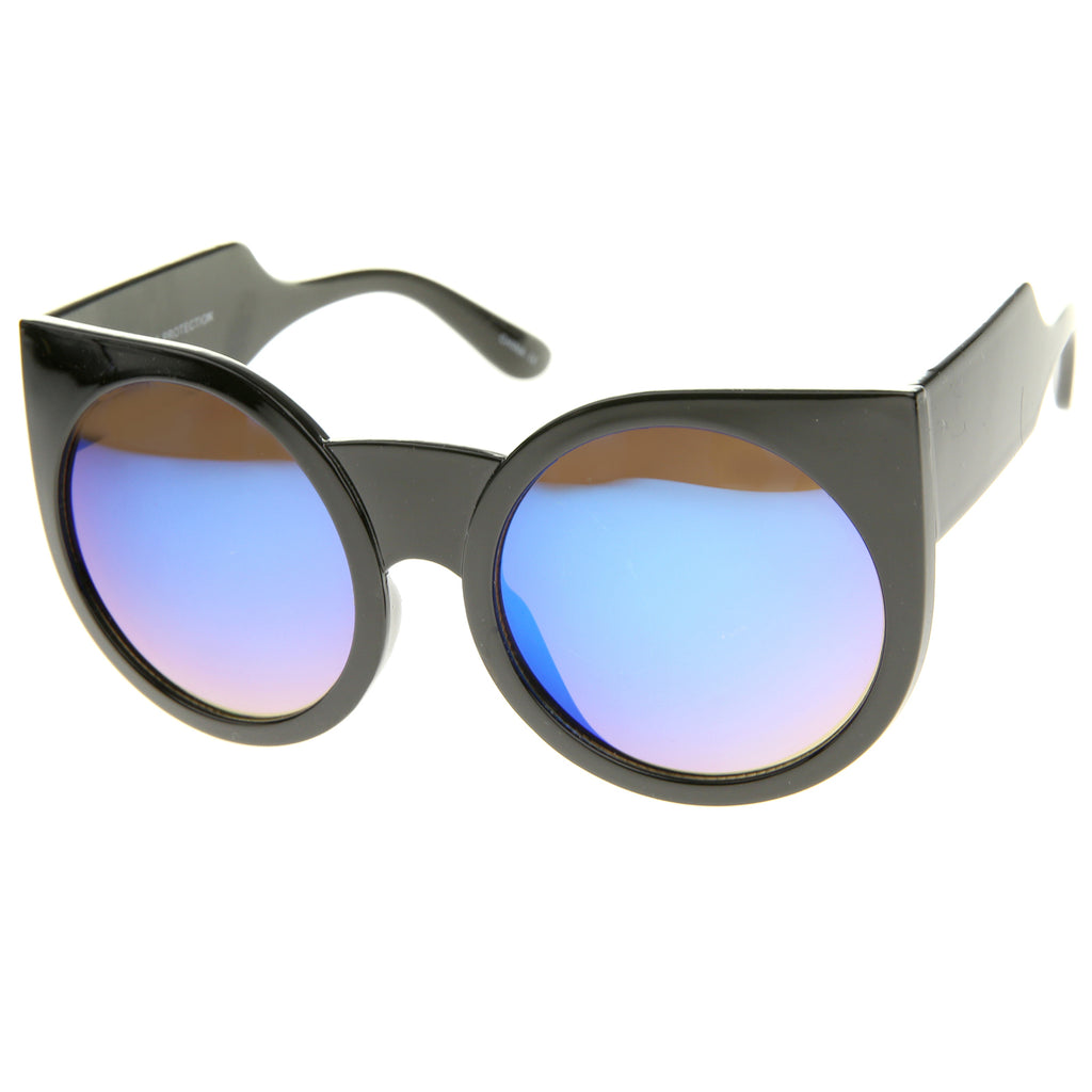Black / Blue Mirror