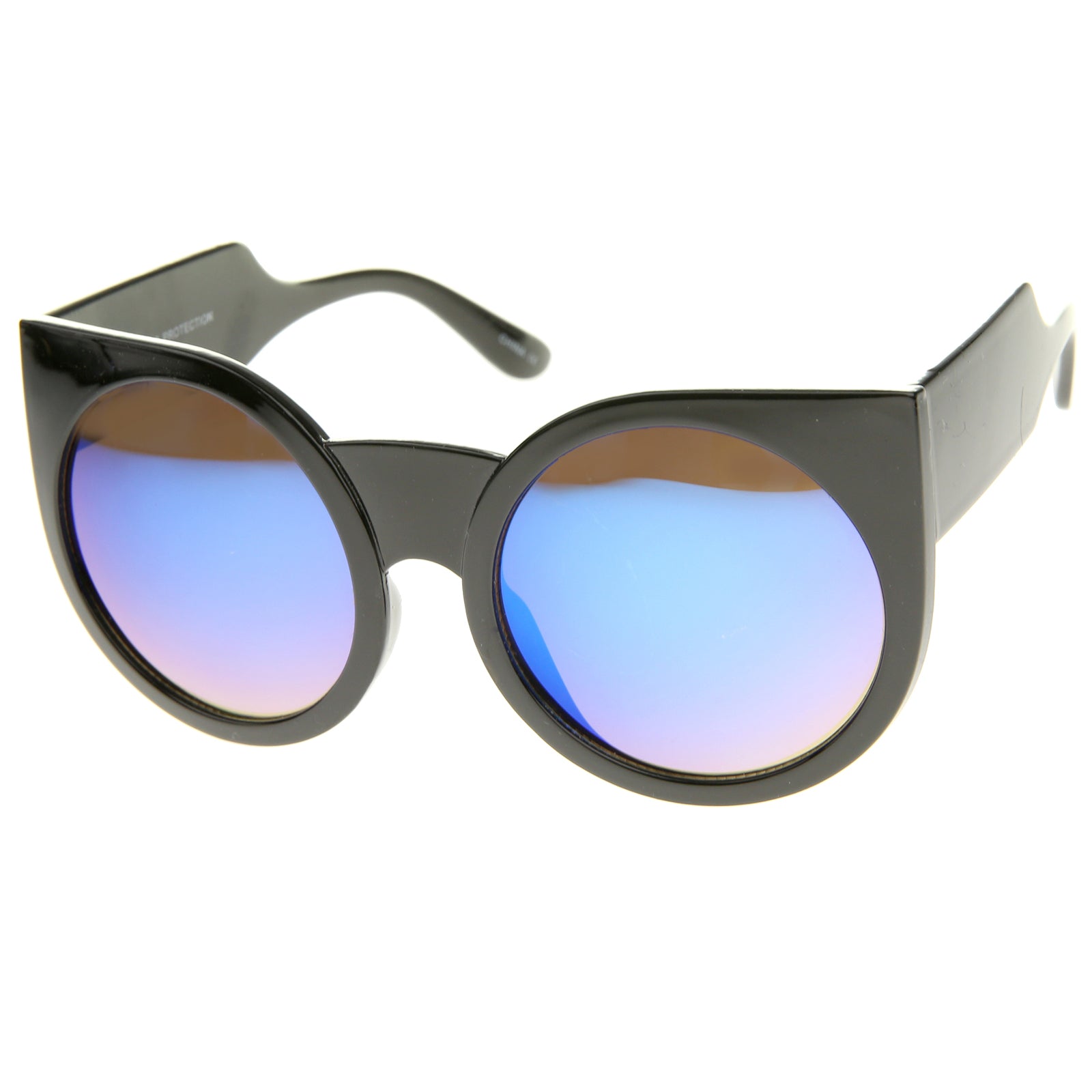 Black / Blue Mirror