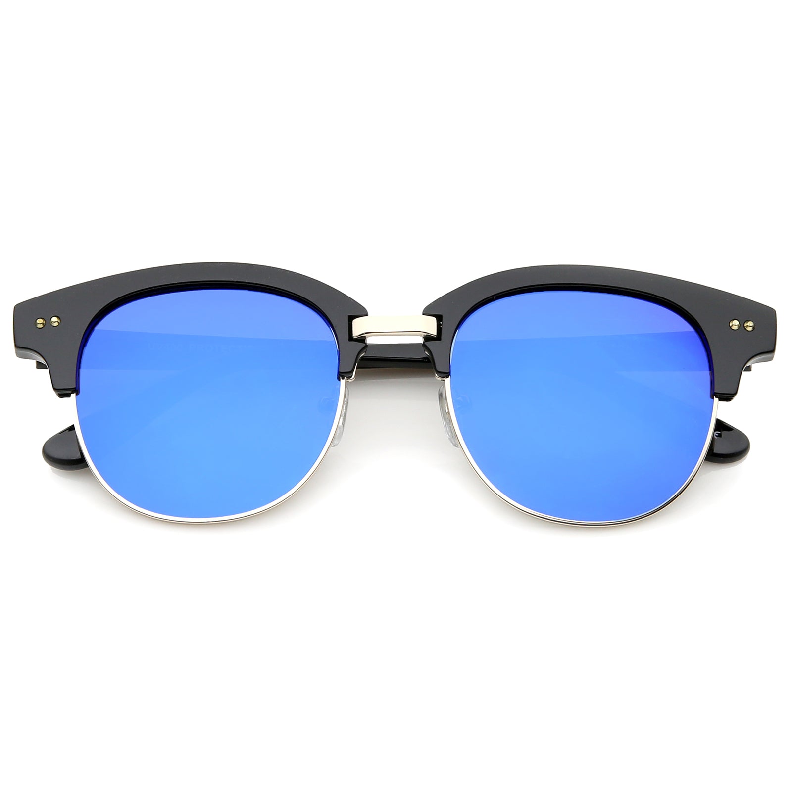 Black-Gold / Blue Mirror