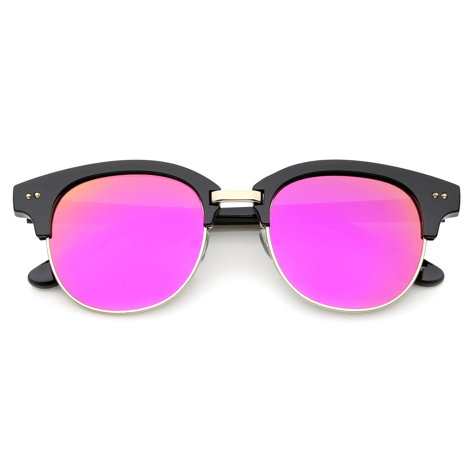 Black-Gold / Magenta Mirror