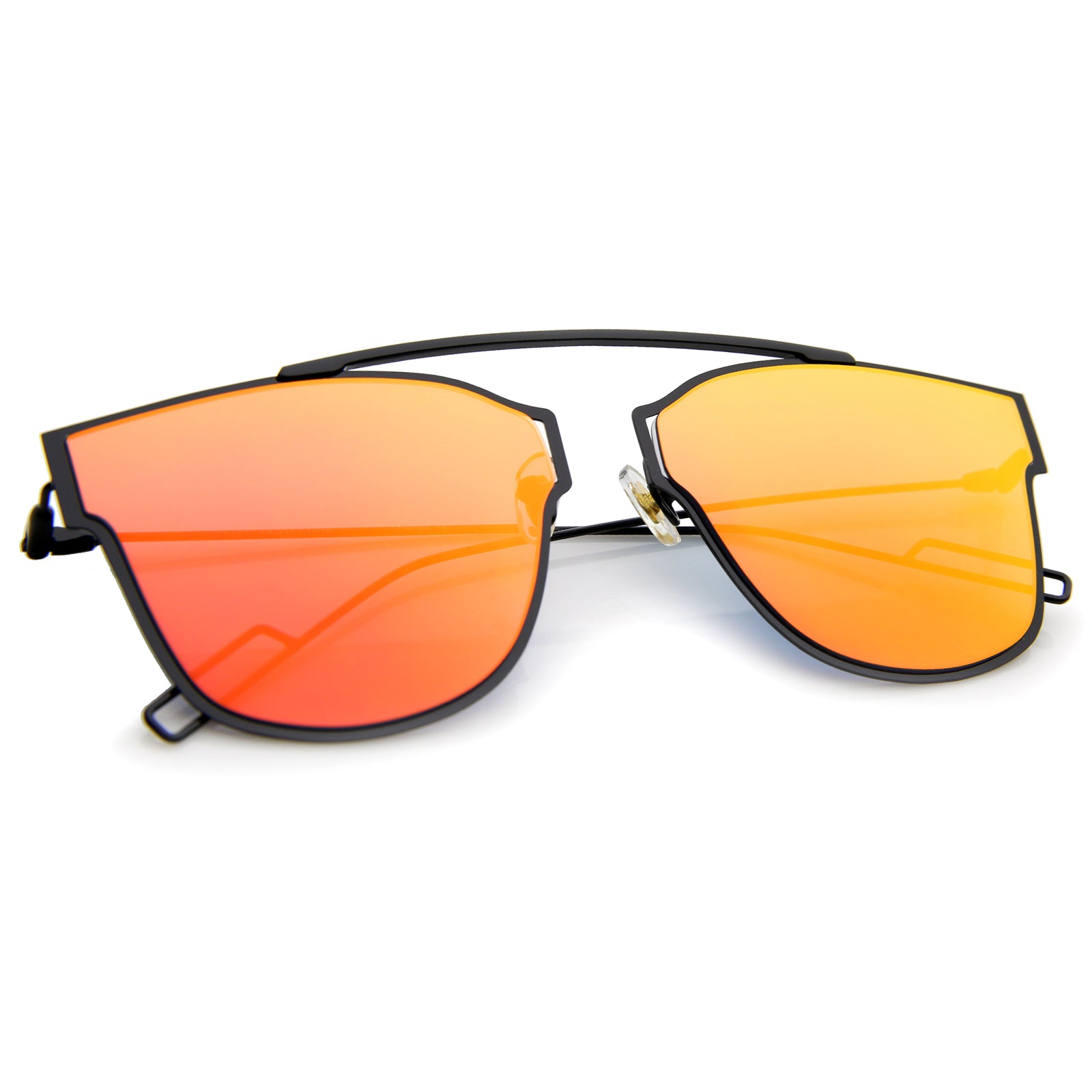 Black / Orange Mirror