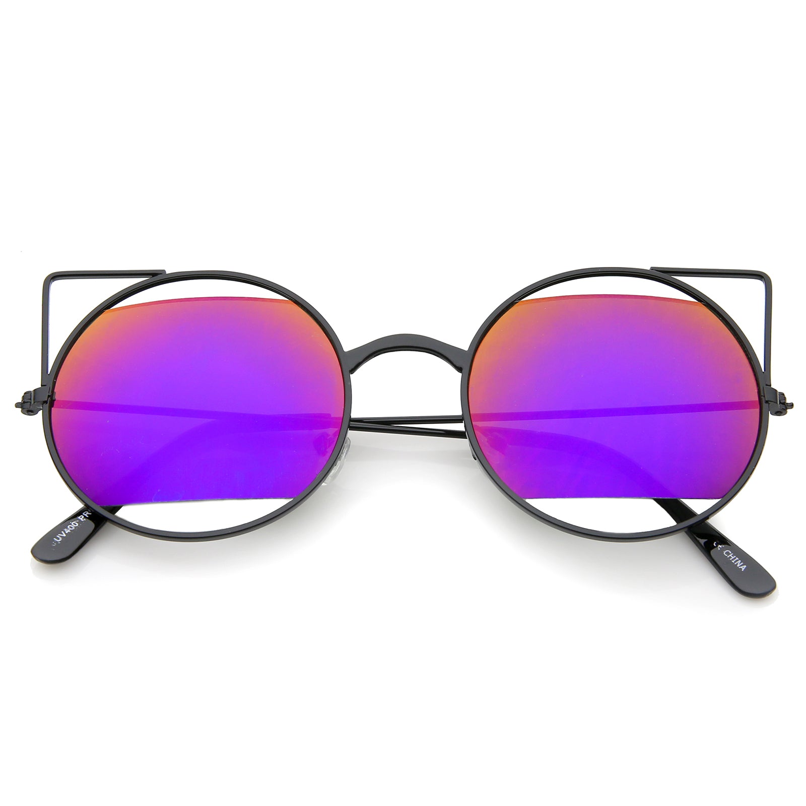 Black / Purple Mirror