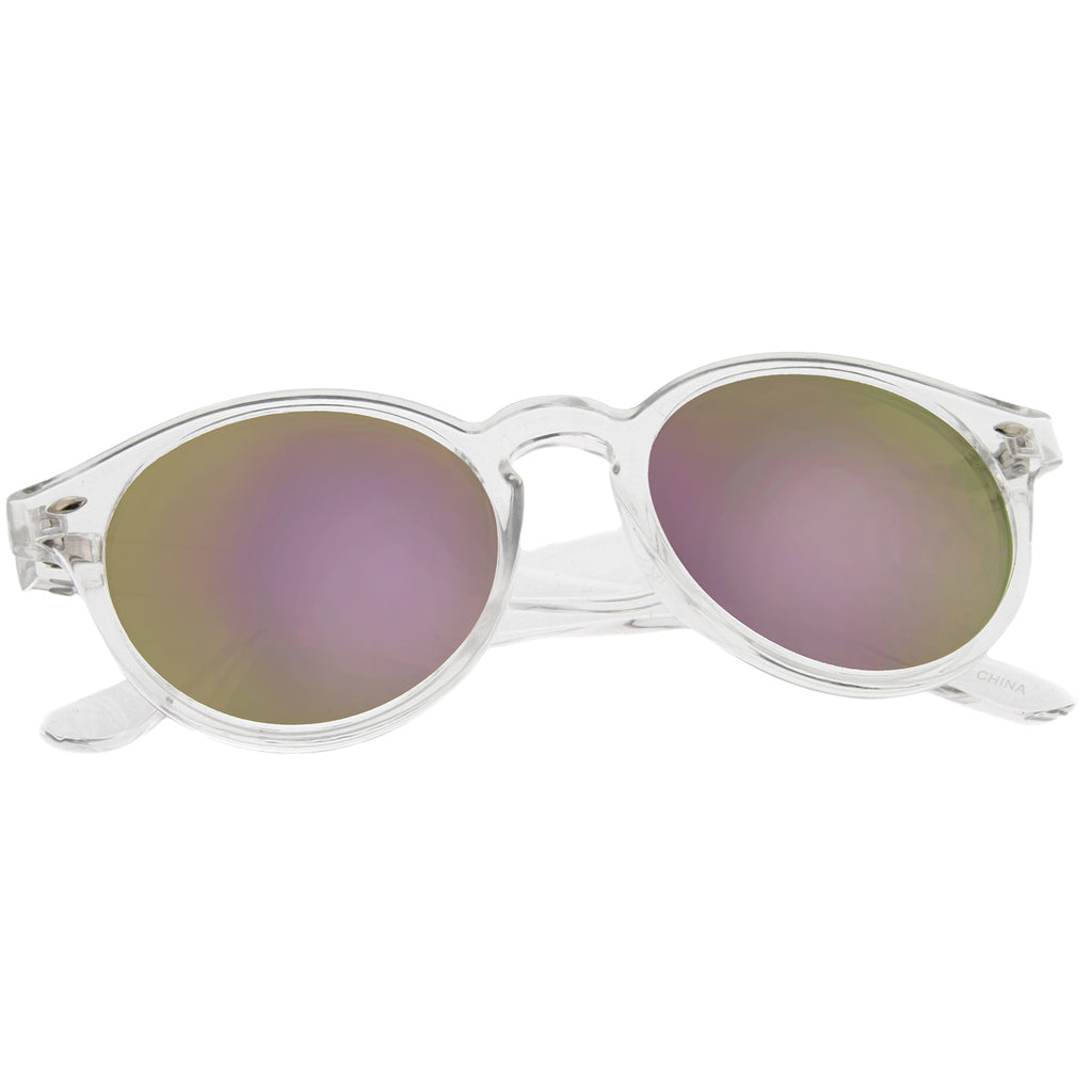 Clear / Purple Mirror