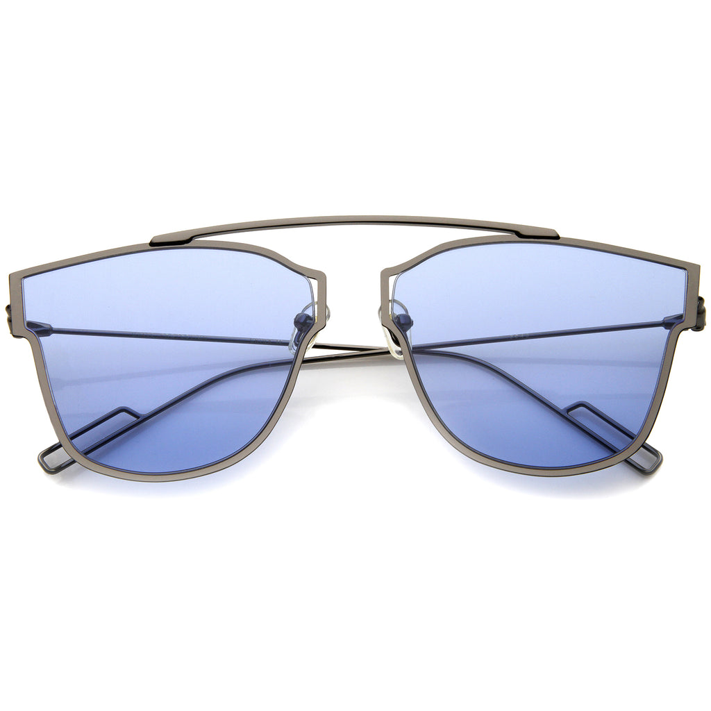 Gunmetal / Blue