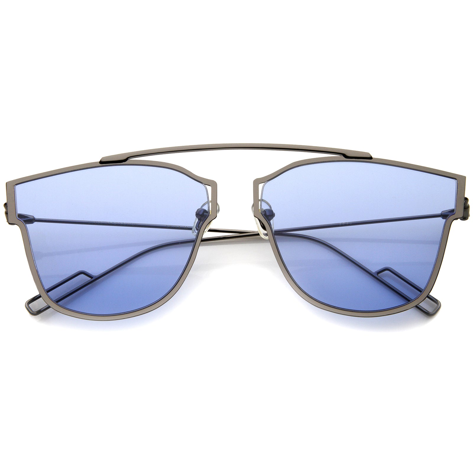 Gunmetal / Blue