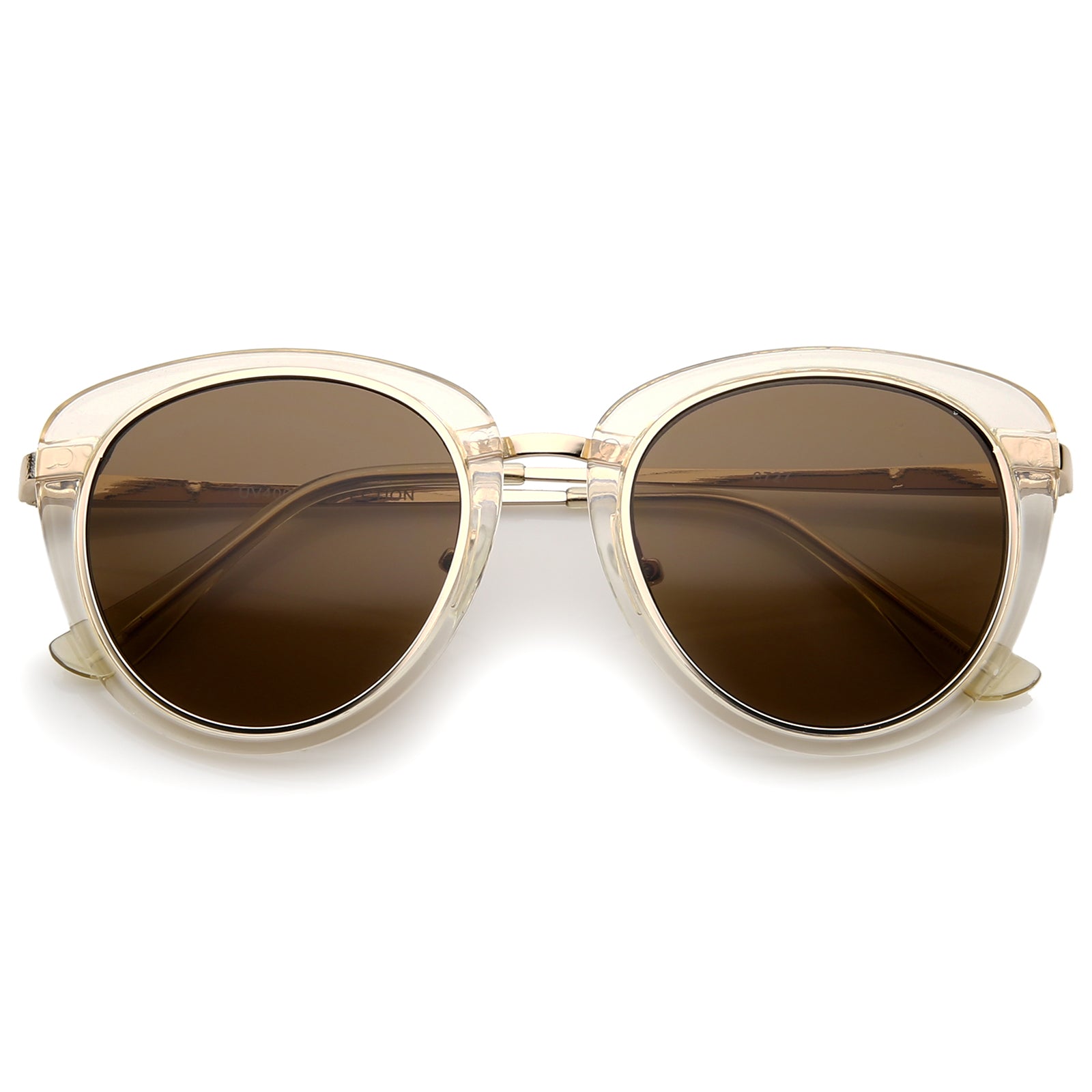 Clear-Gold / Brown