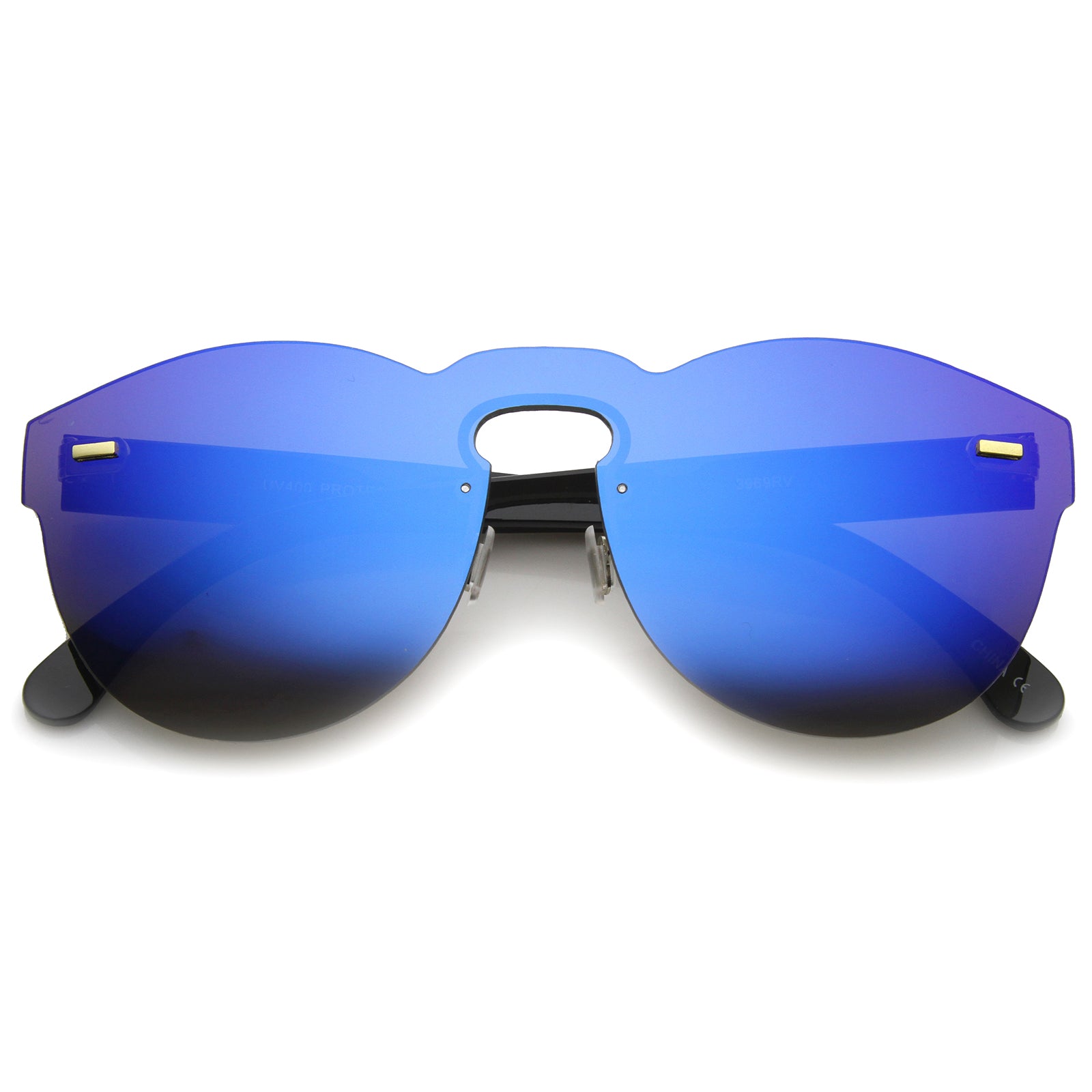 Black / Blue Mirror