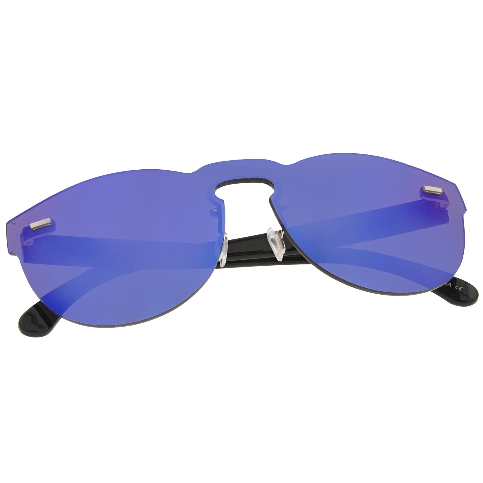 Black / Blue Mirror