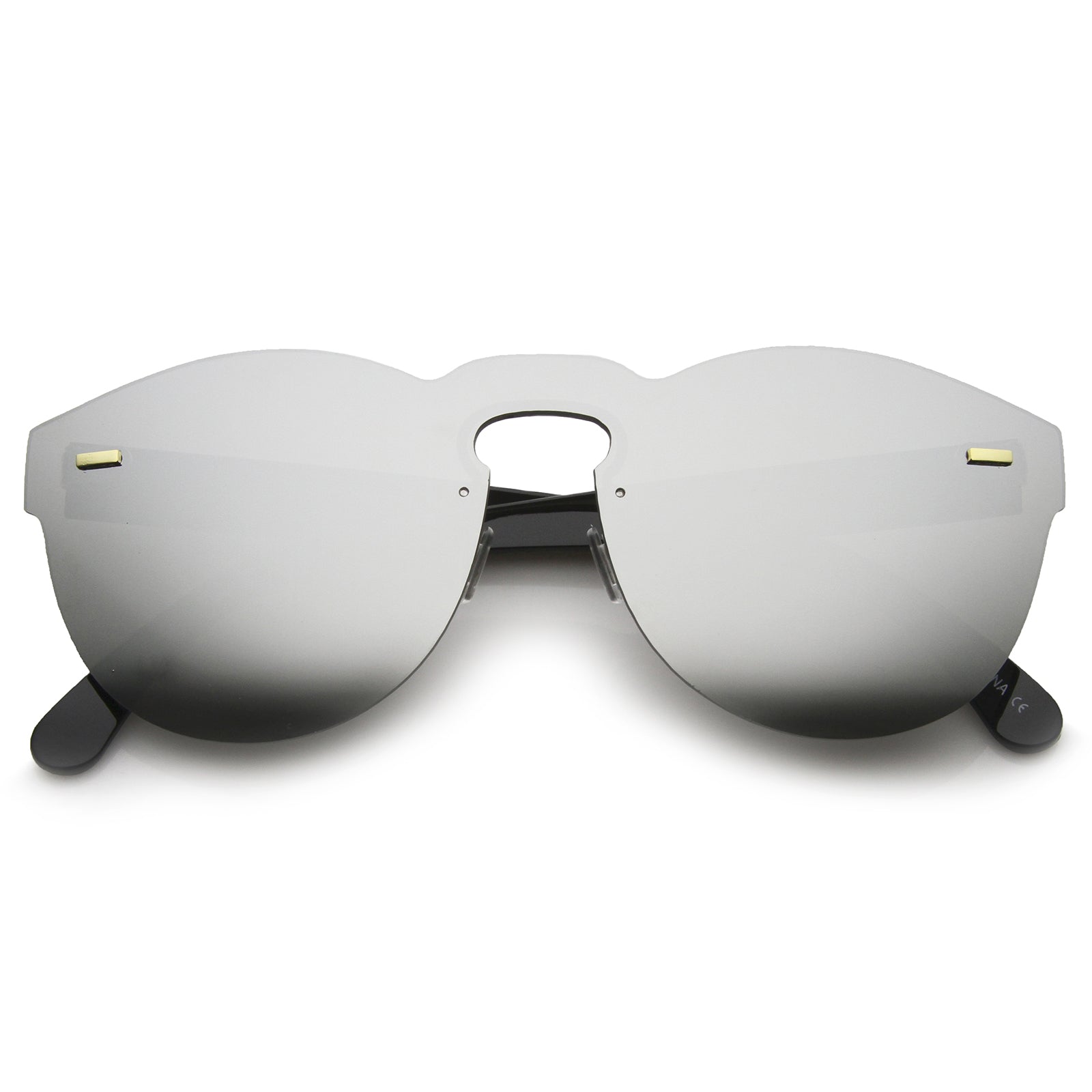 Black / Silver Mirror