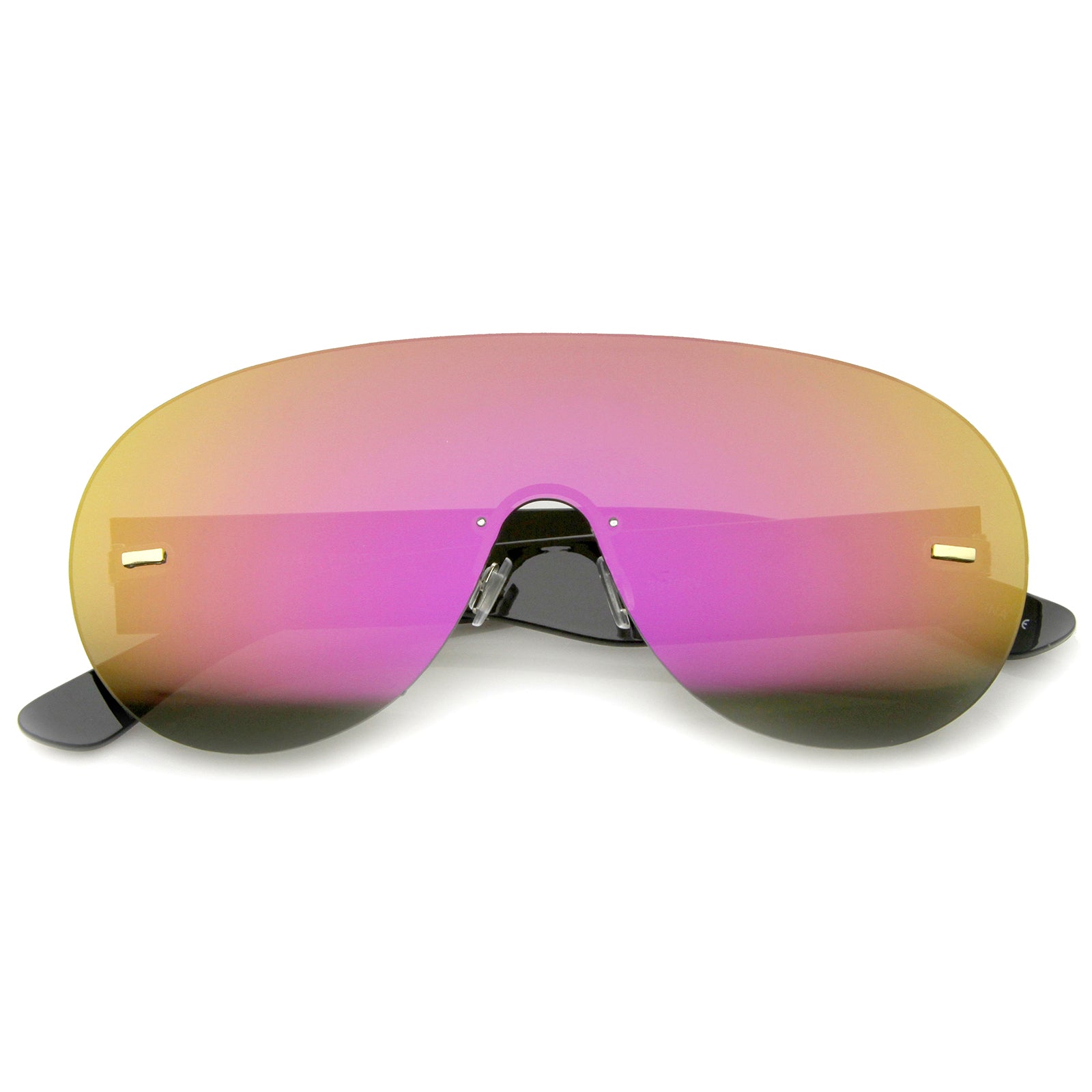 Black / Magenta Mirror