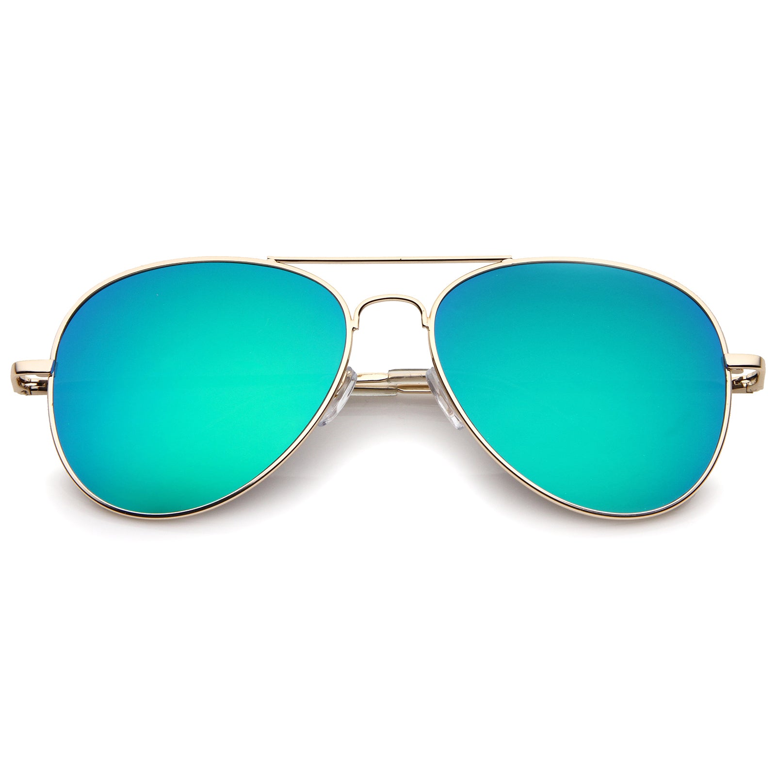 Gold / Green Mirror