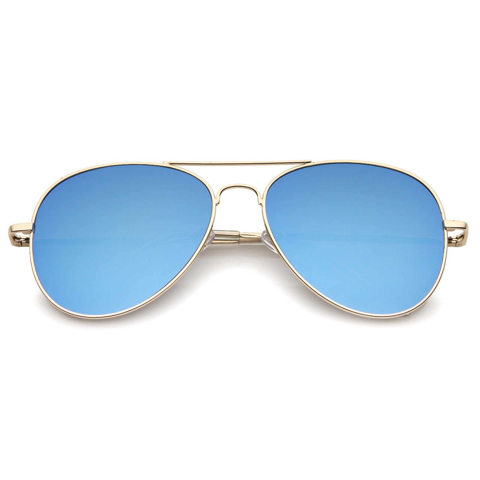 Gold / Blue Mirror