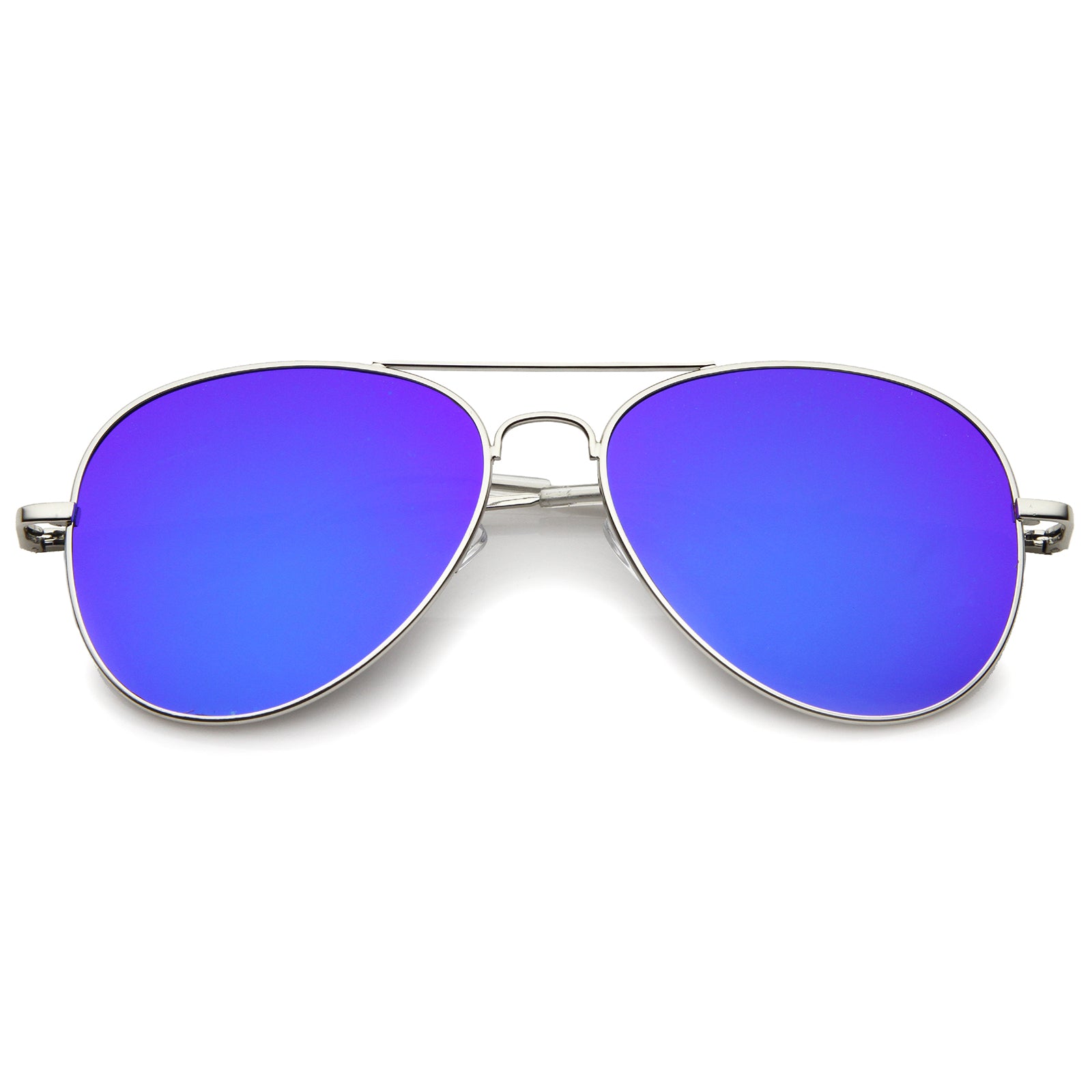 Silver / Violet Mirror