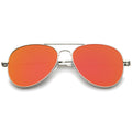 Silver / Orange Mirror