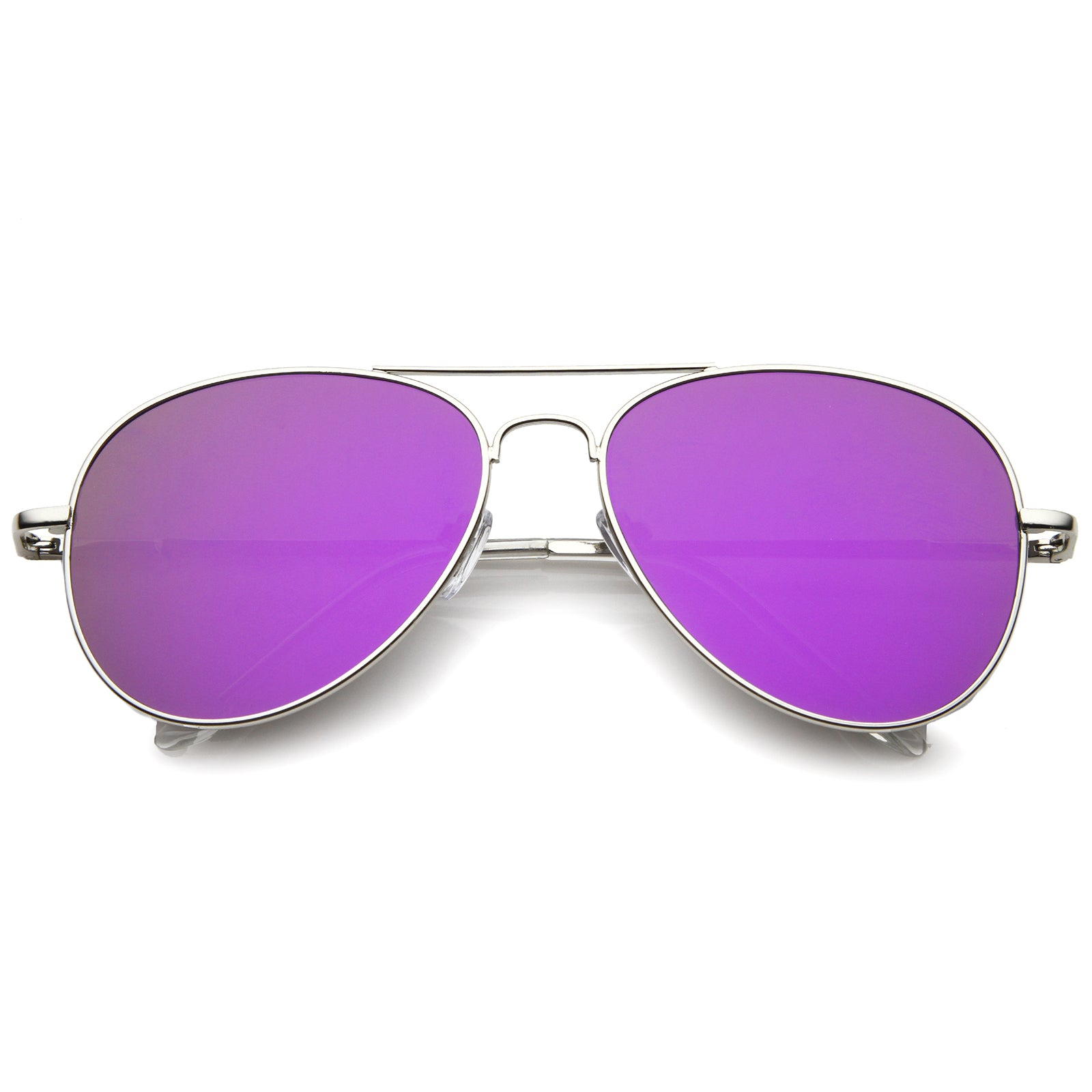 Silver / Purple Mirror
