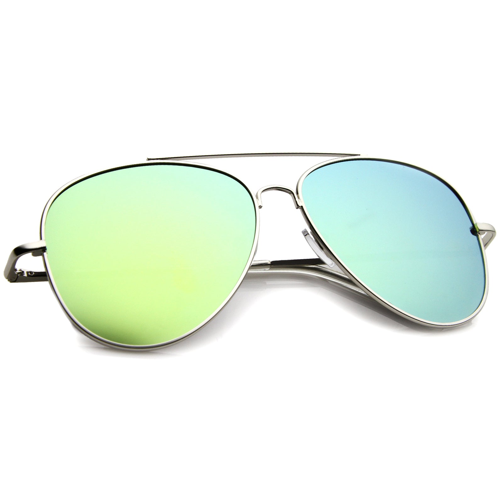 Walnut Wood Sunglasses with Flat Green Mirror Polarized Lens – Woodies