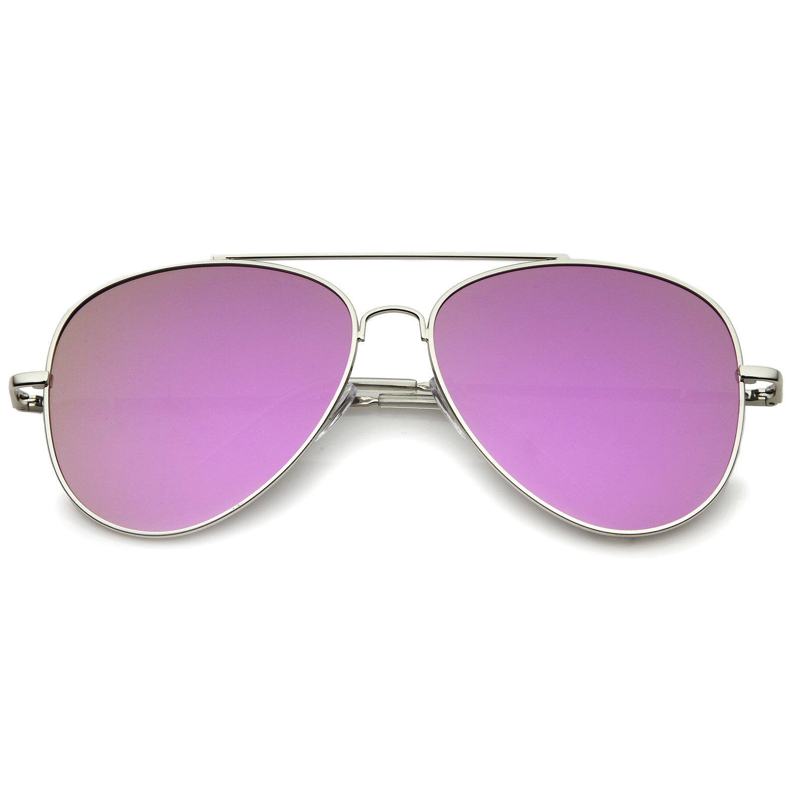 Silver / Purple Mirror