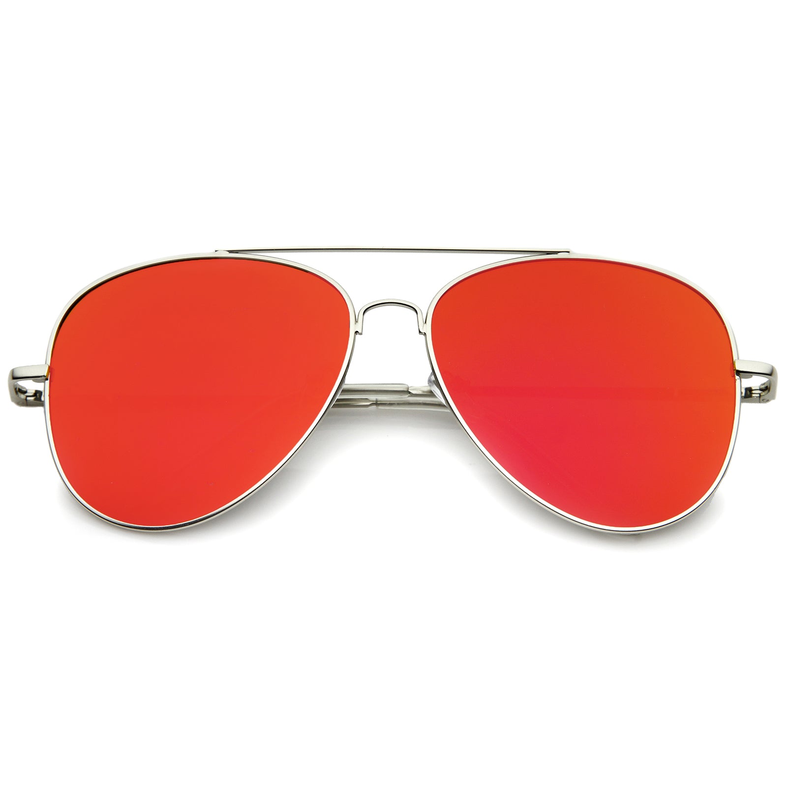 Silver / Orange Mirror